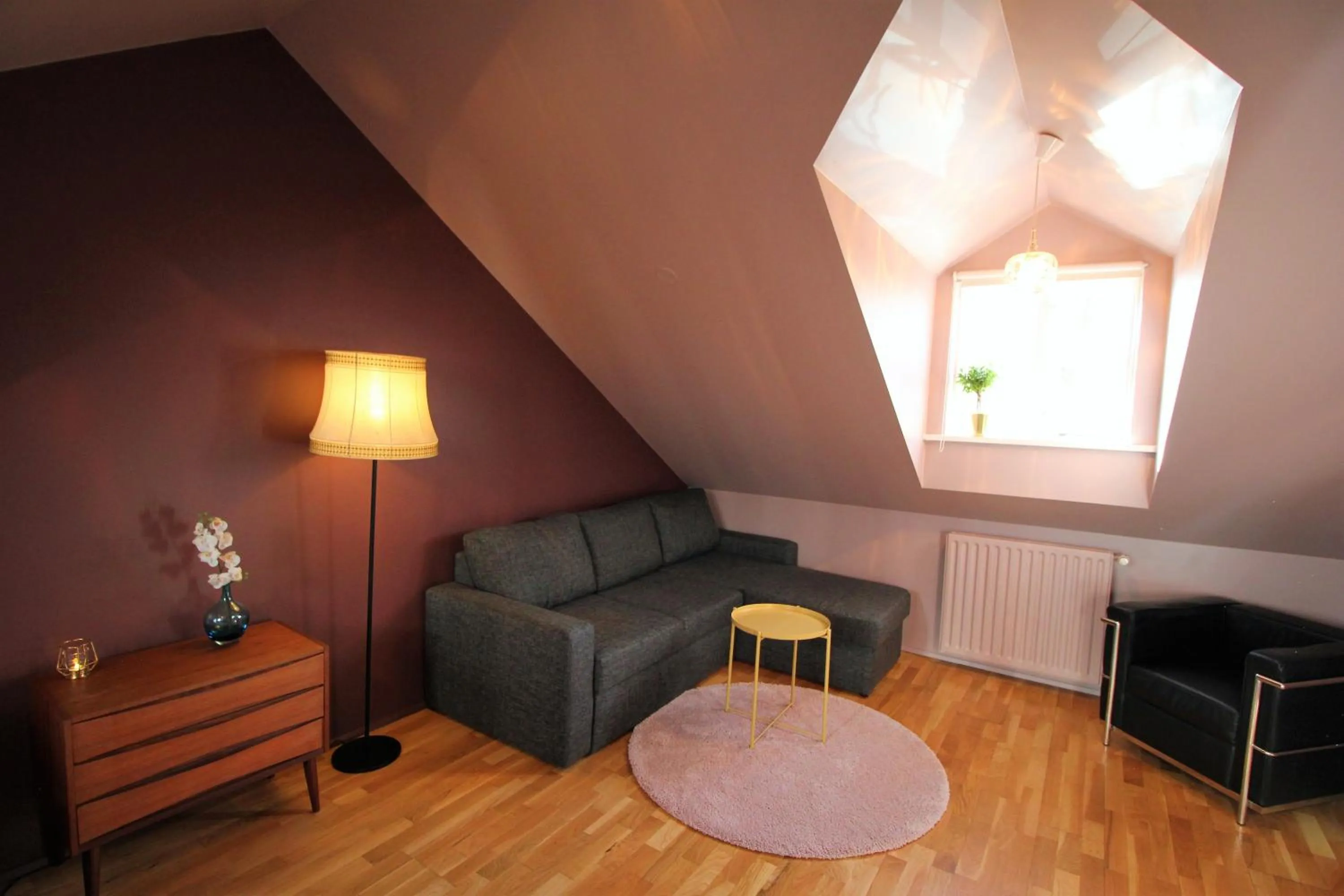 Living room in Grettir Guesthouse Downtown Charm