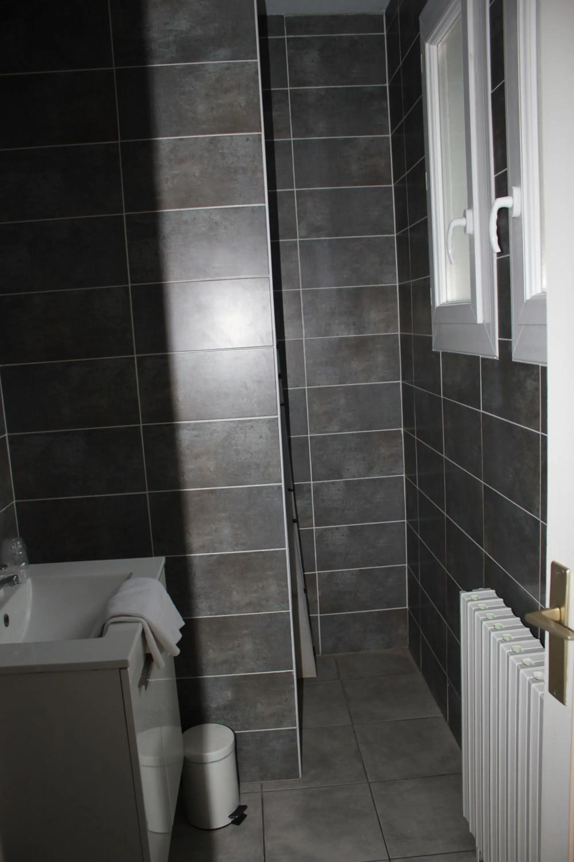 Bathroom in Hôtel de La Beauronne