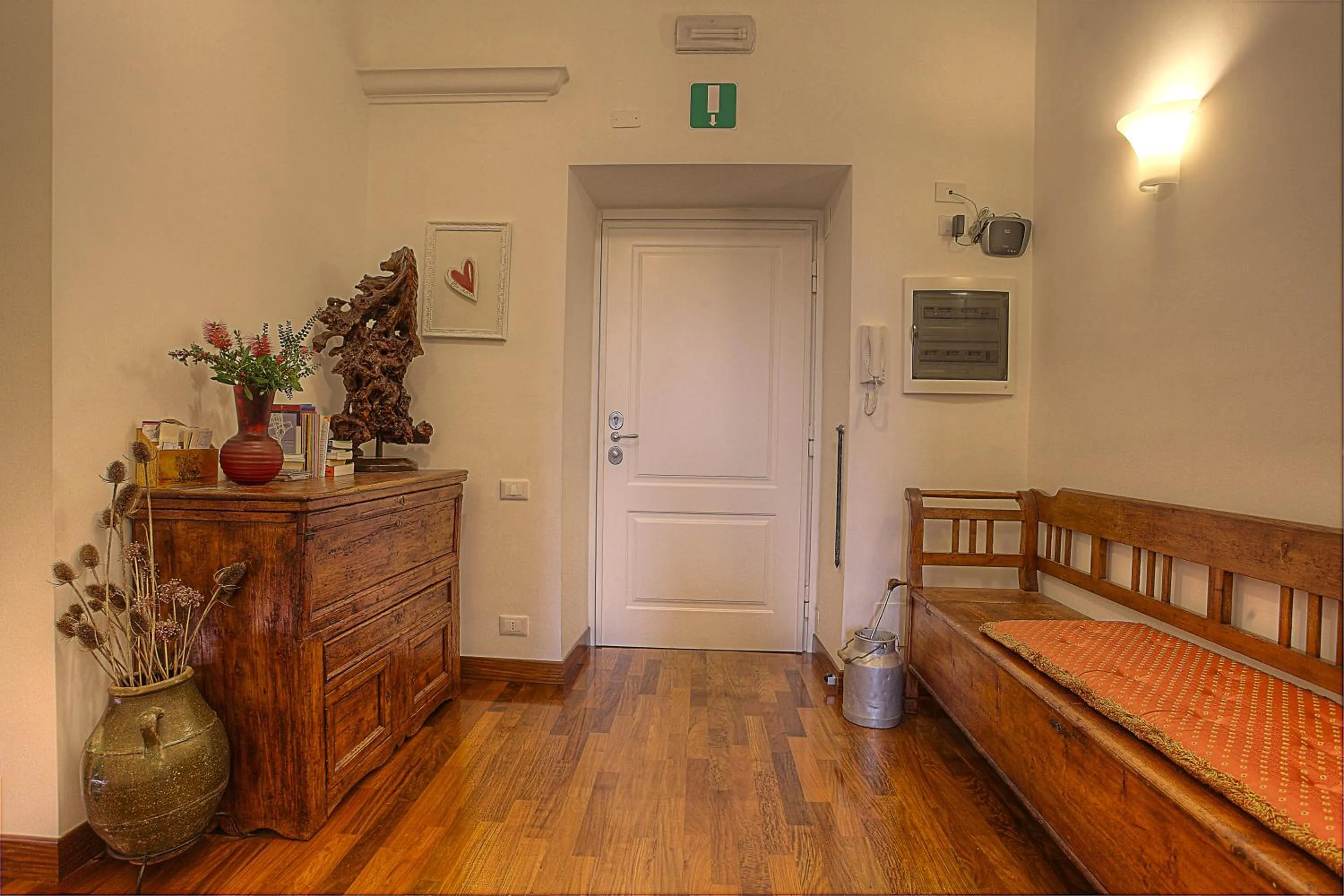 Seating area in Feliz in Roma B&B