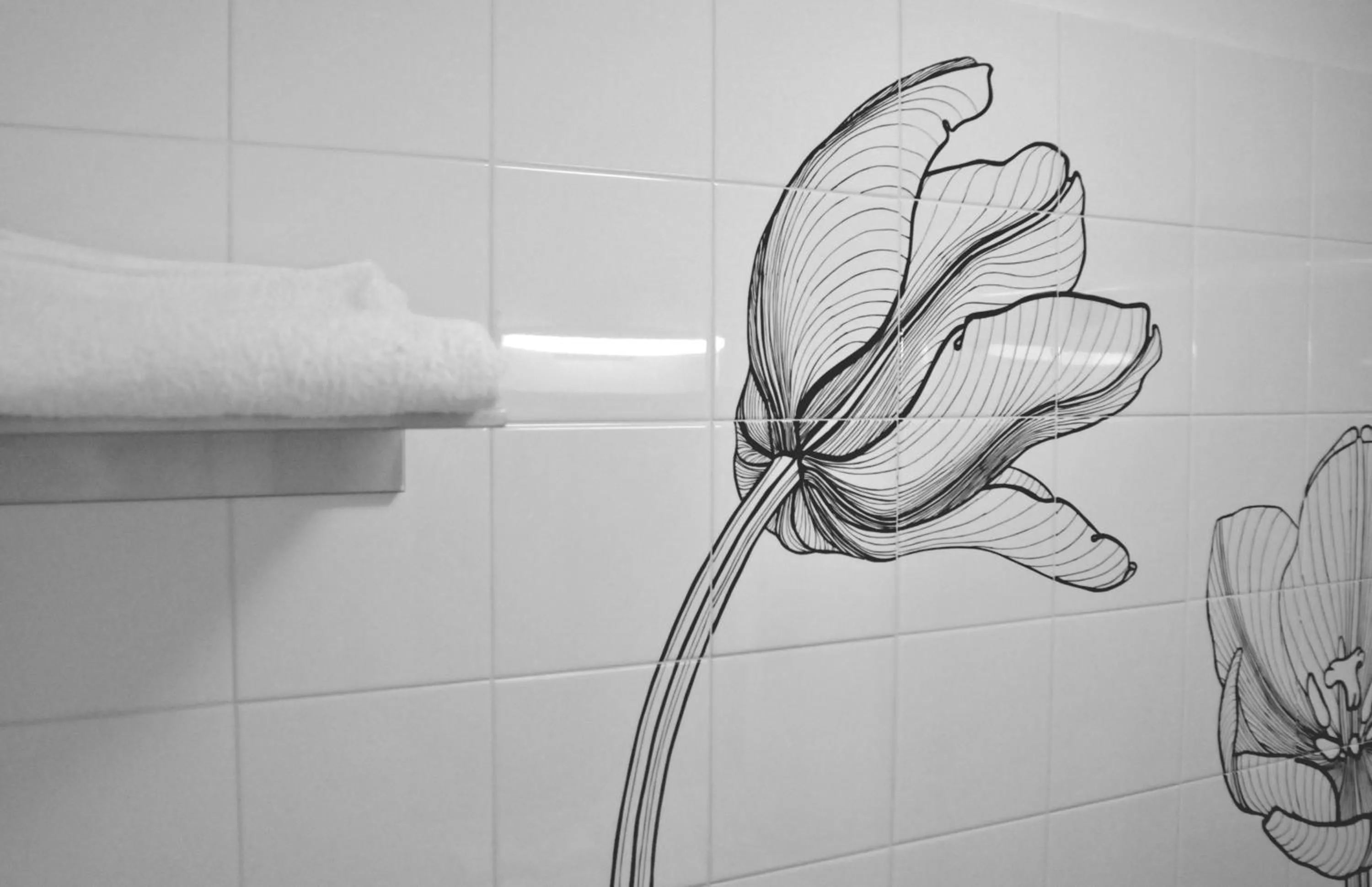 Bathroom in Feliz in Roma B&B