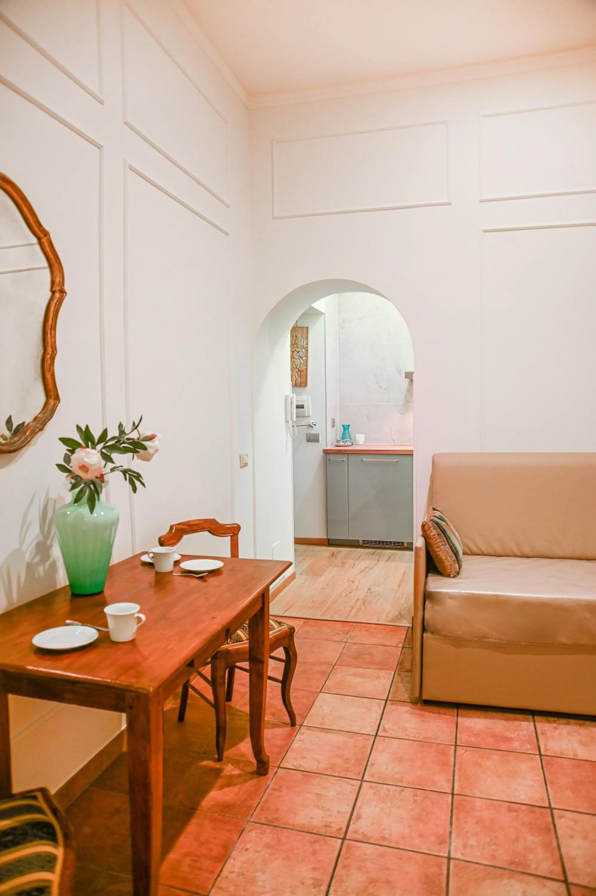 Living room in Feliz in Roma B&B