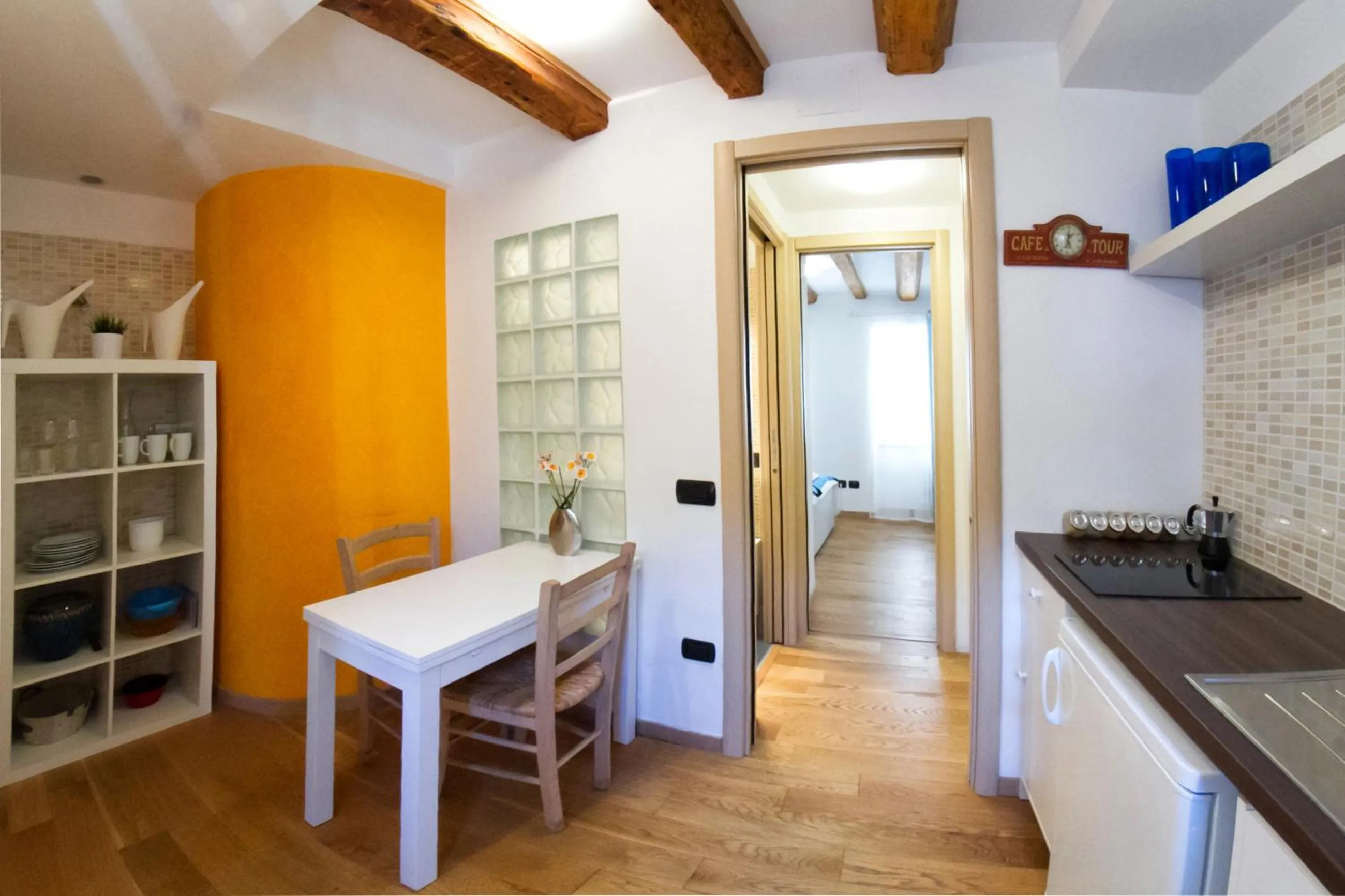 Kitchen or kitchenette in Piazza Grande City Residence