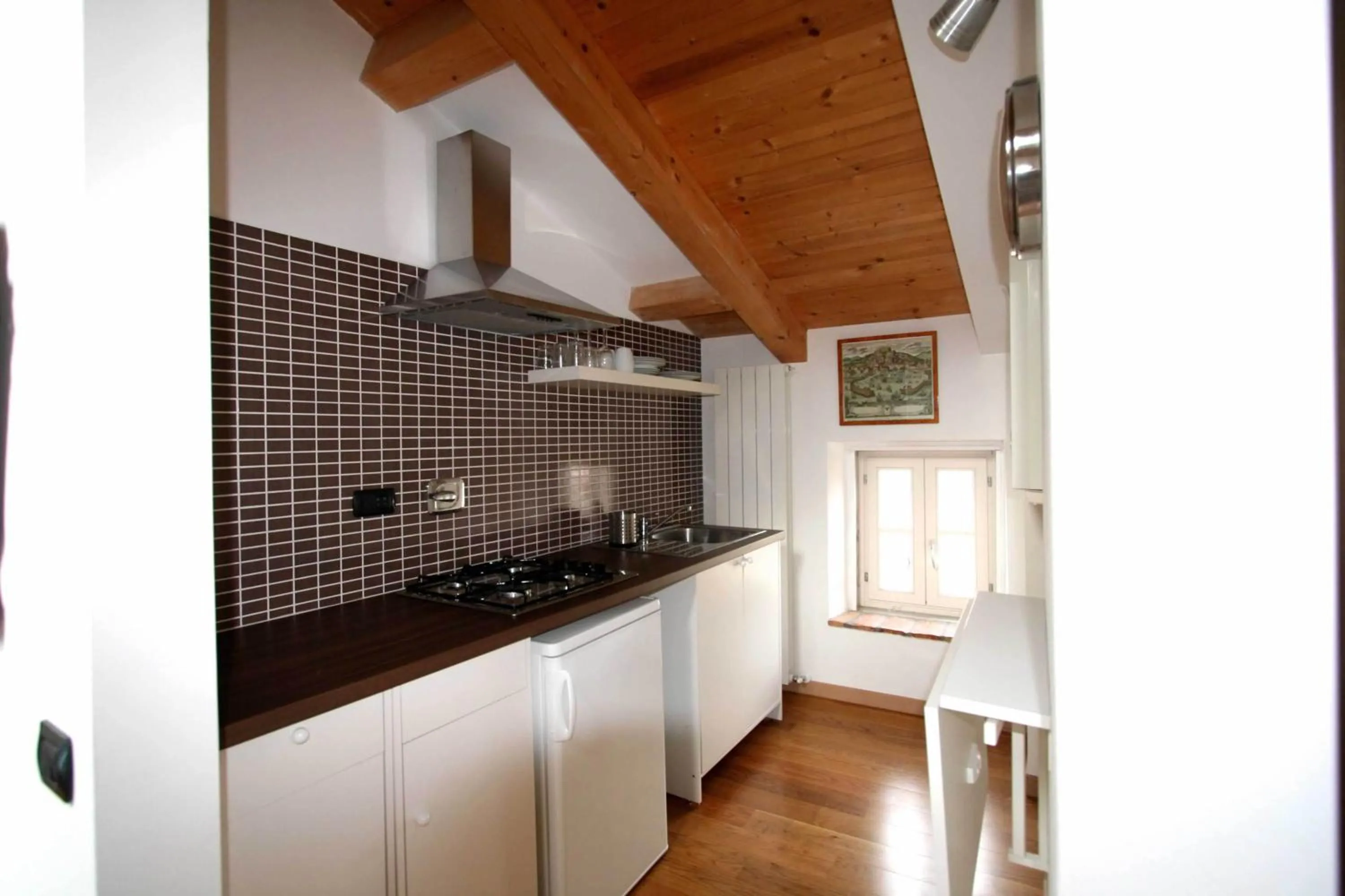 Kitchen or kitchenette in Piazza Grande City Residence