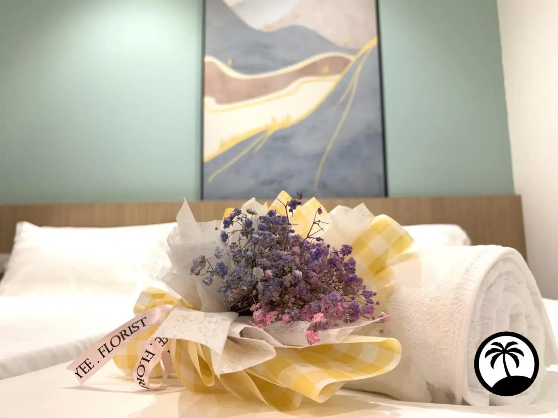 Bed in Paradise Suite at Sutera Avenue Bed in Paradise Suite at Sutera Avenue