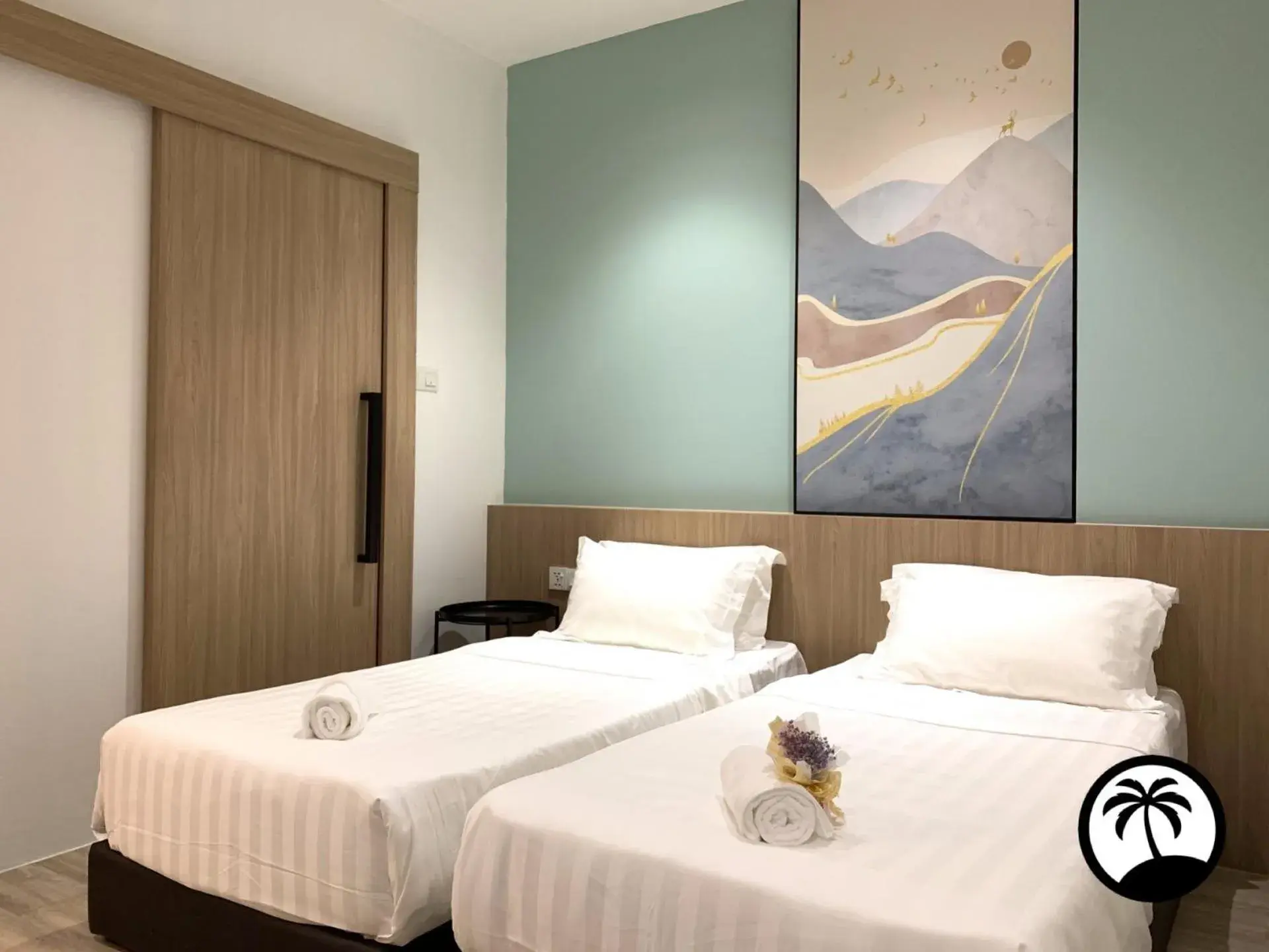 Photo of the whole room, Bed in Paradise Suite at Sutera Avenue Photo of the whole room, Bed in Paradise Suite at Sutera Avenue