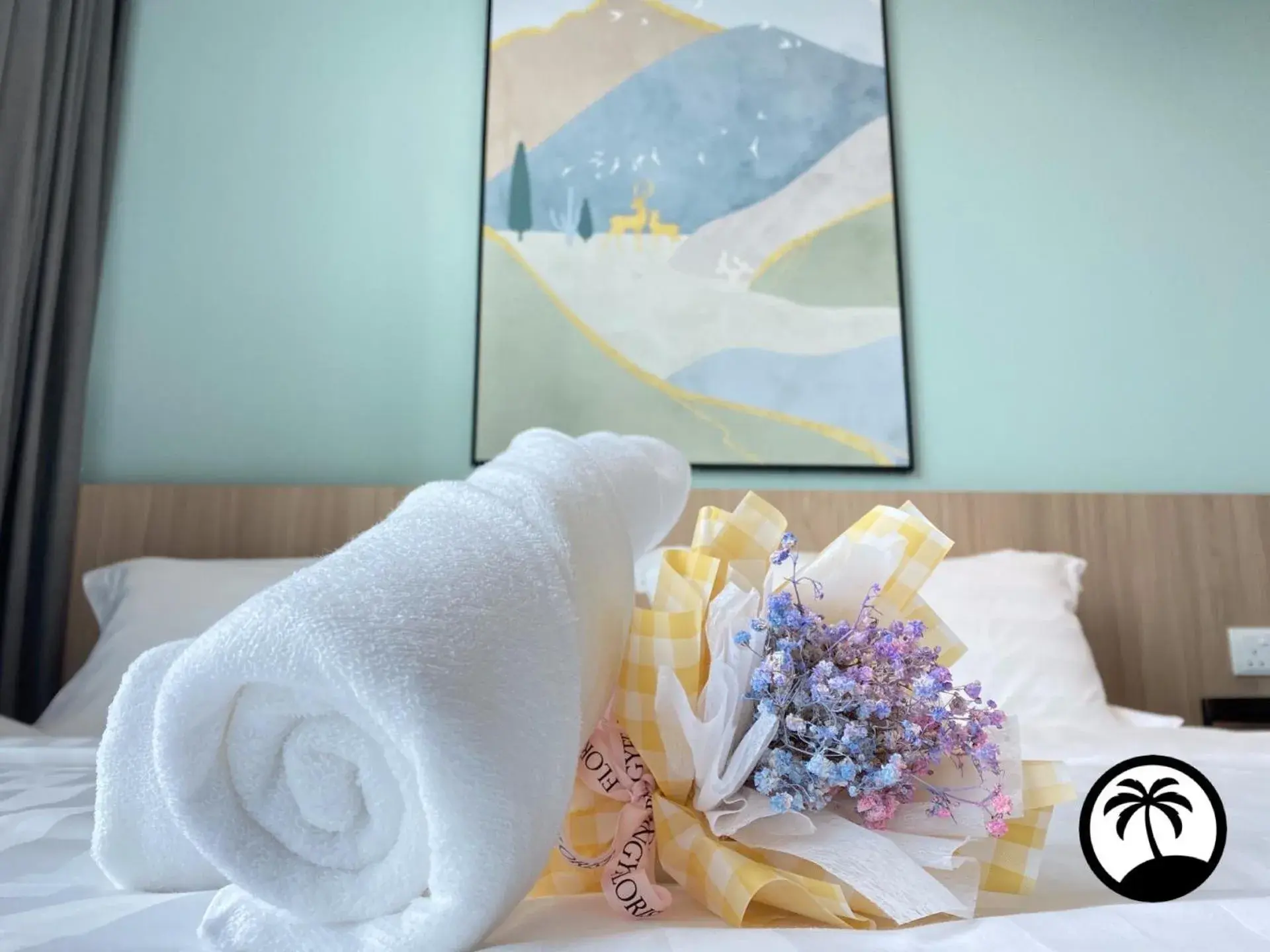 Bedroom, Bed in Paradise Suite at Sutera Avenue Bedroom, Bed in Paradise Suite at Sutera Avenue