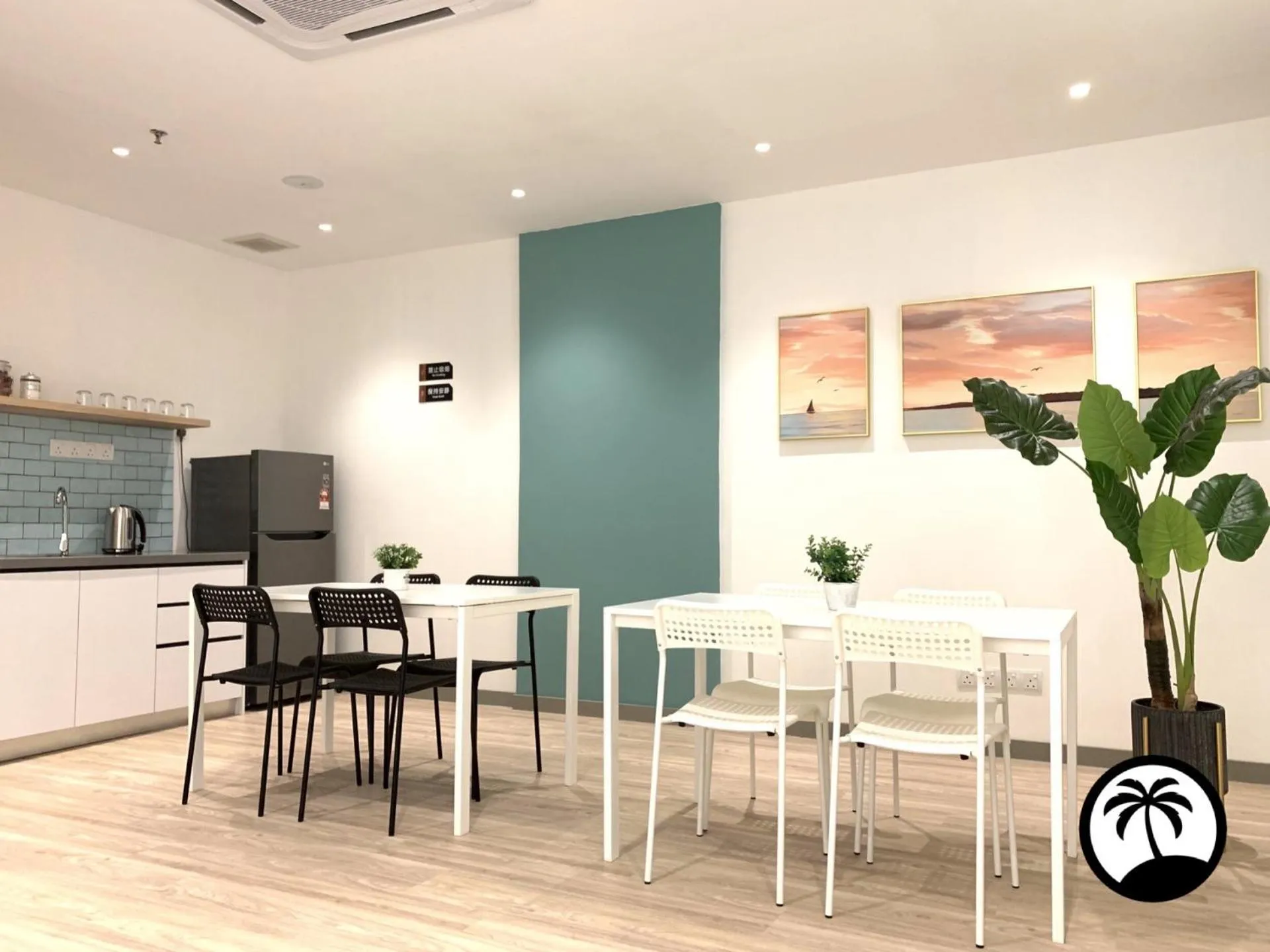 Living room in Paradise Suite at Sutera Avenue