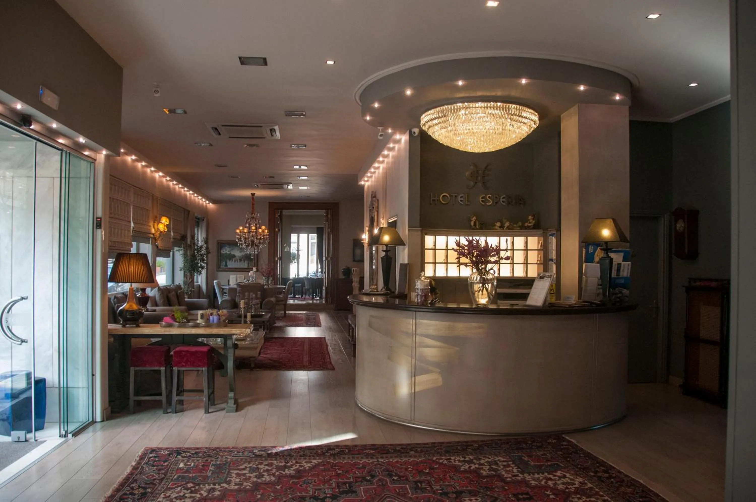 Lobby or reception in Esperia Boutique Hotel