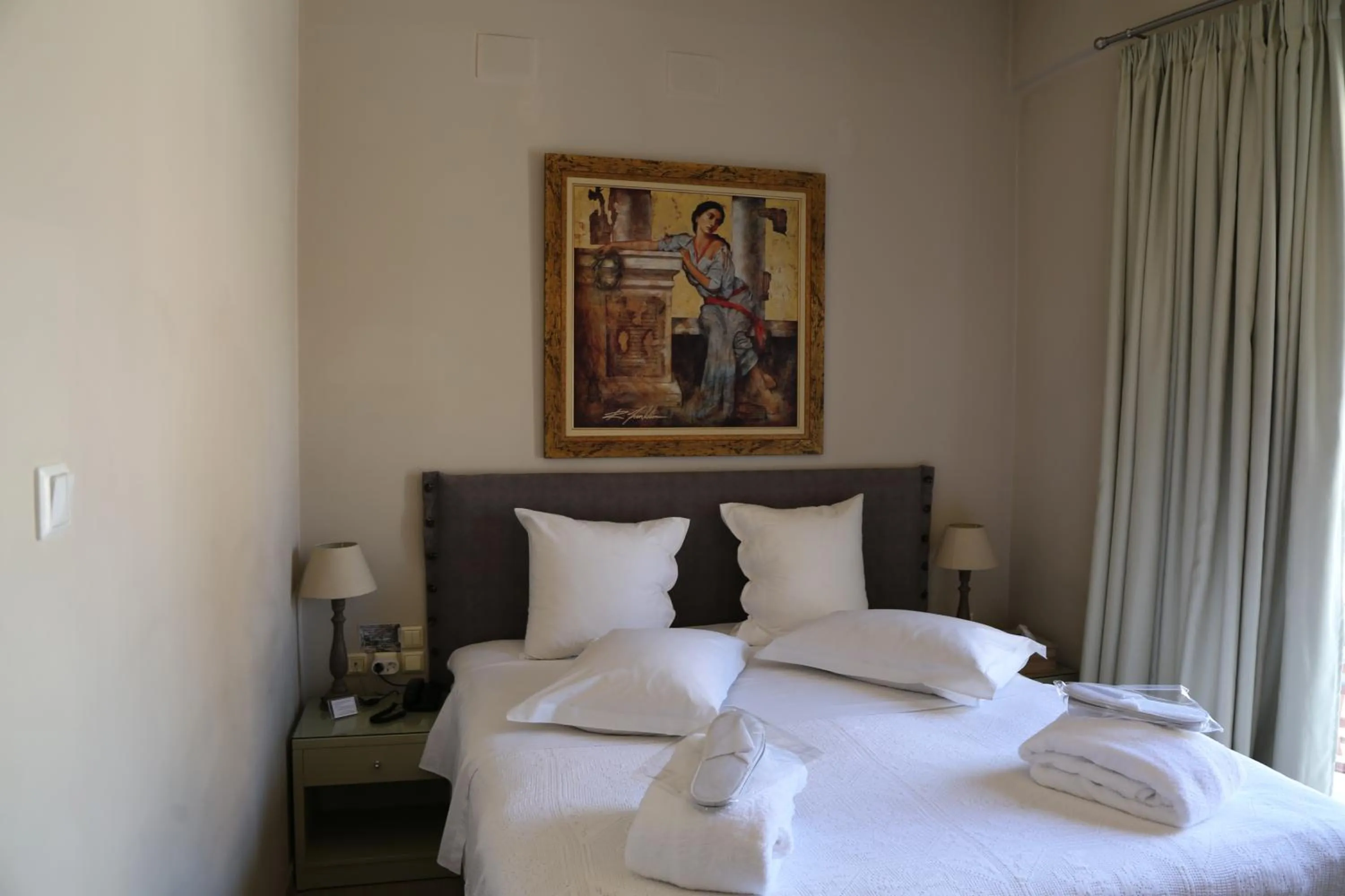 Bed in Esperia Boutique Hotel