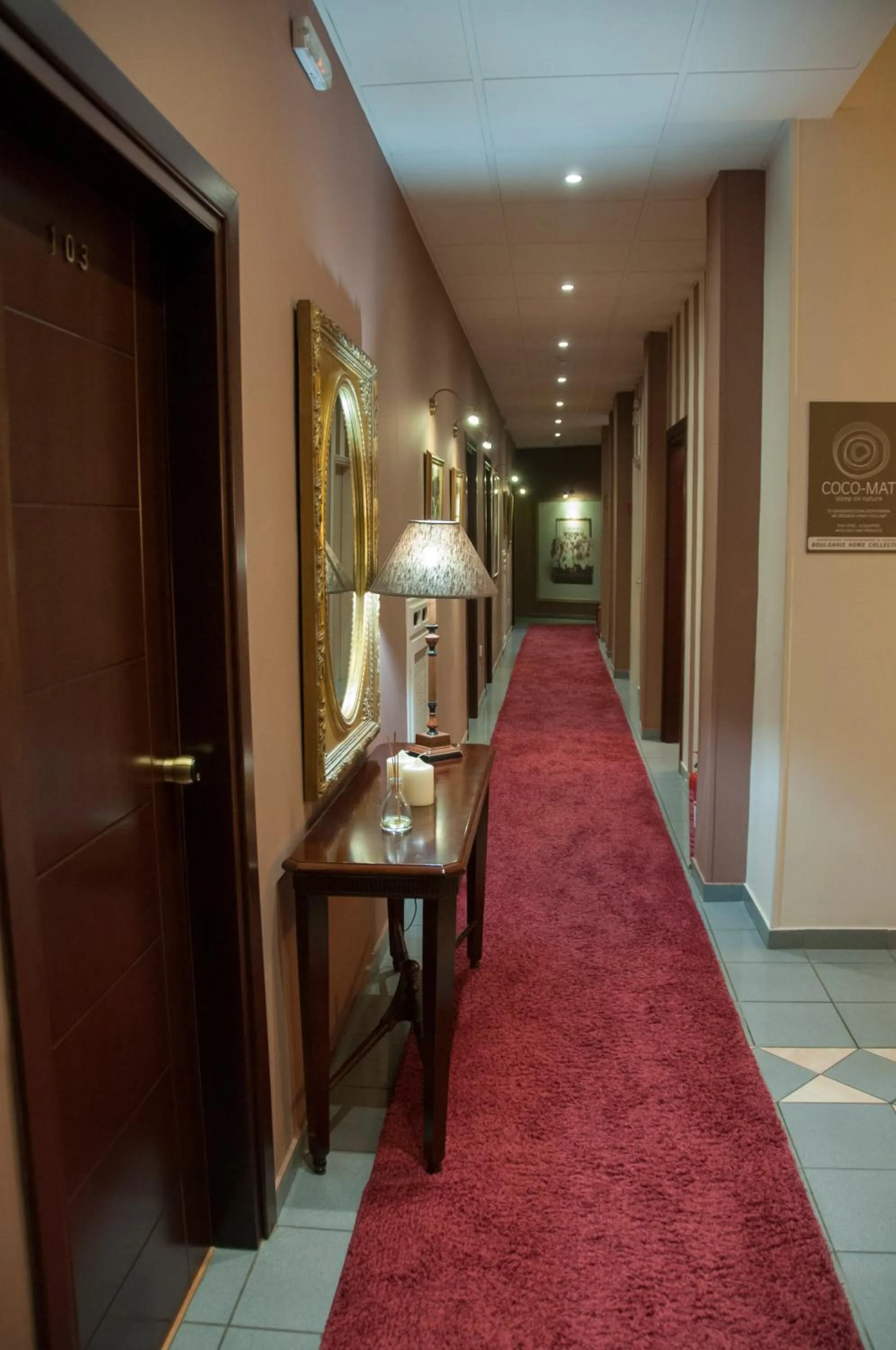 Area and facilities in Esperia Boutique Hotel