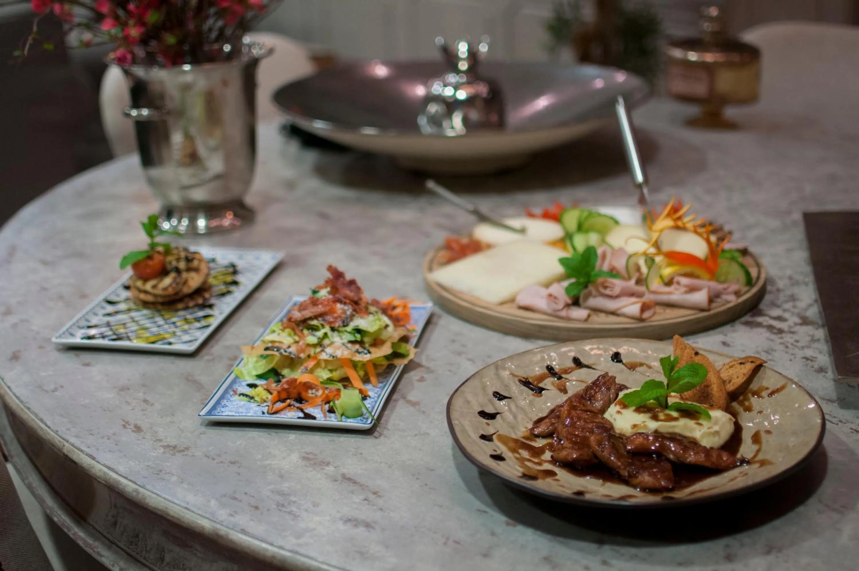 Food close-up in Esperia Boutique Hotel