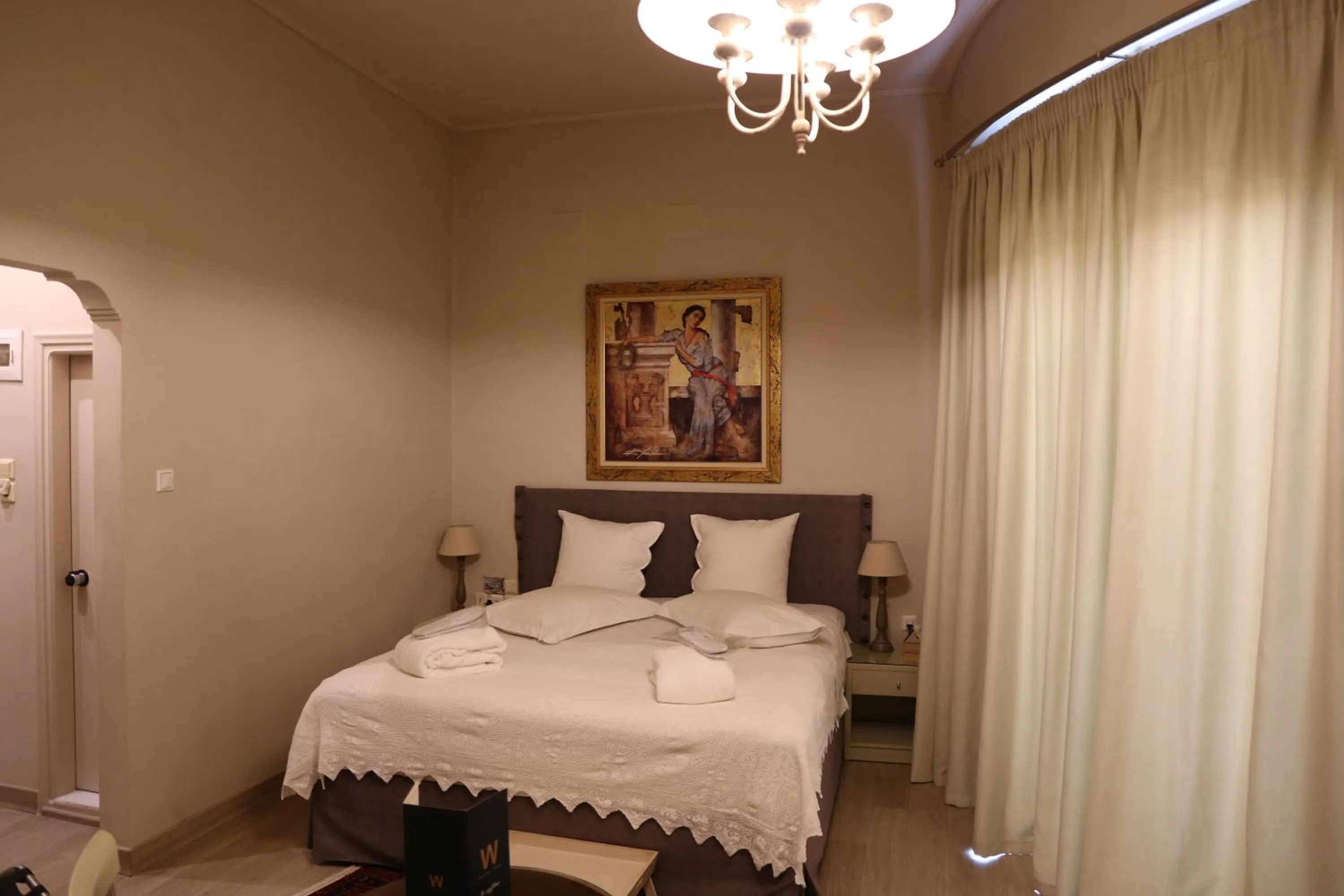 Bed in Esperia Boutique Hotel