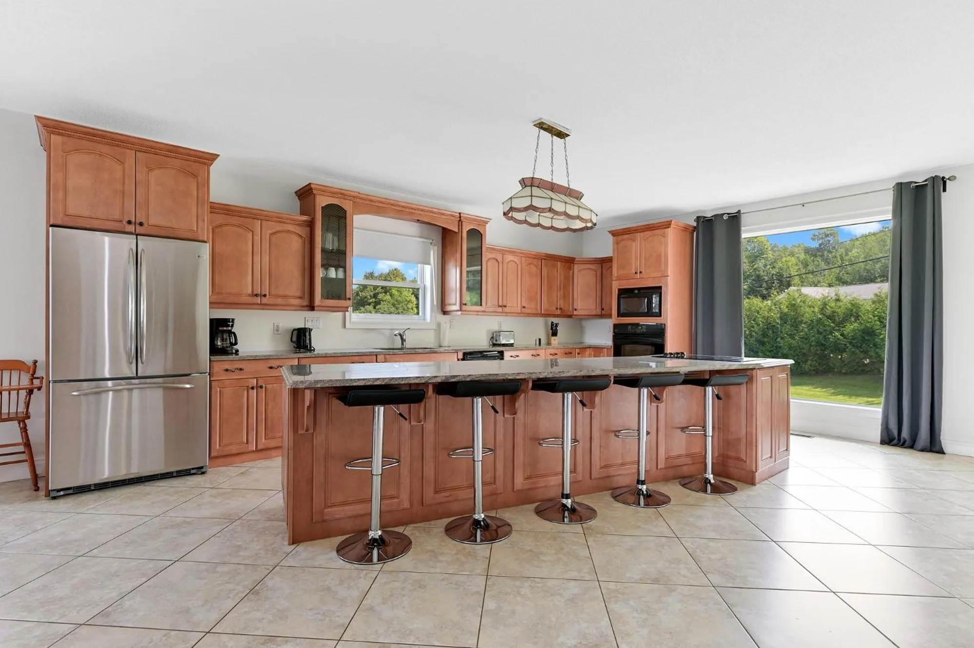 Kitchen or kitchenette in Baptiste Lake Lodge