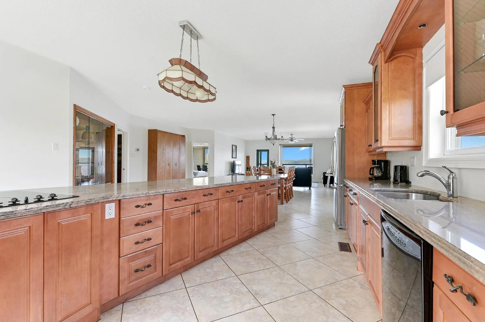 Kitchen or kitchenette in Baptiste Lake Lodge
