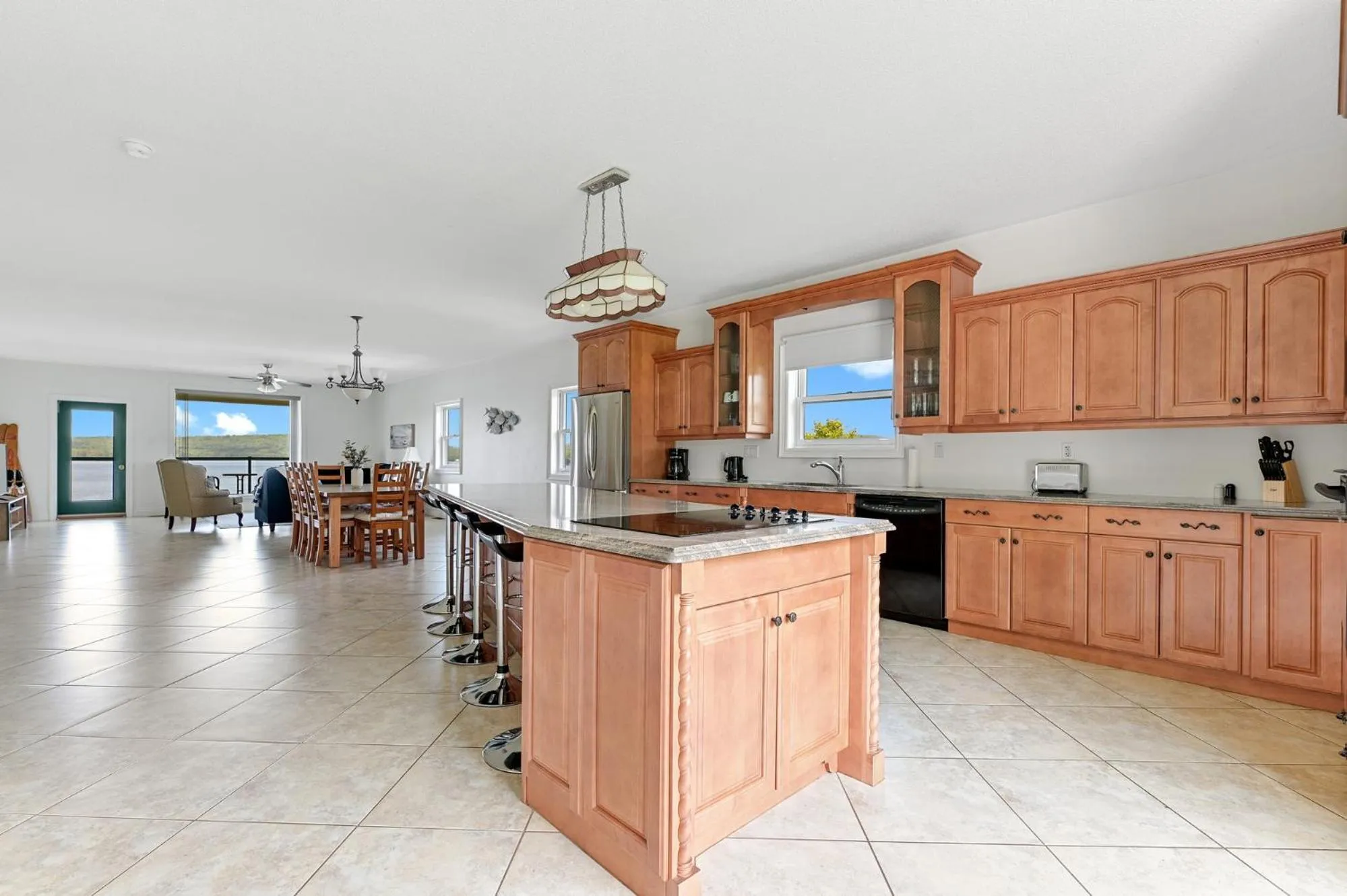 Kitchen or kitchenette in Baptiste Lake Lodge