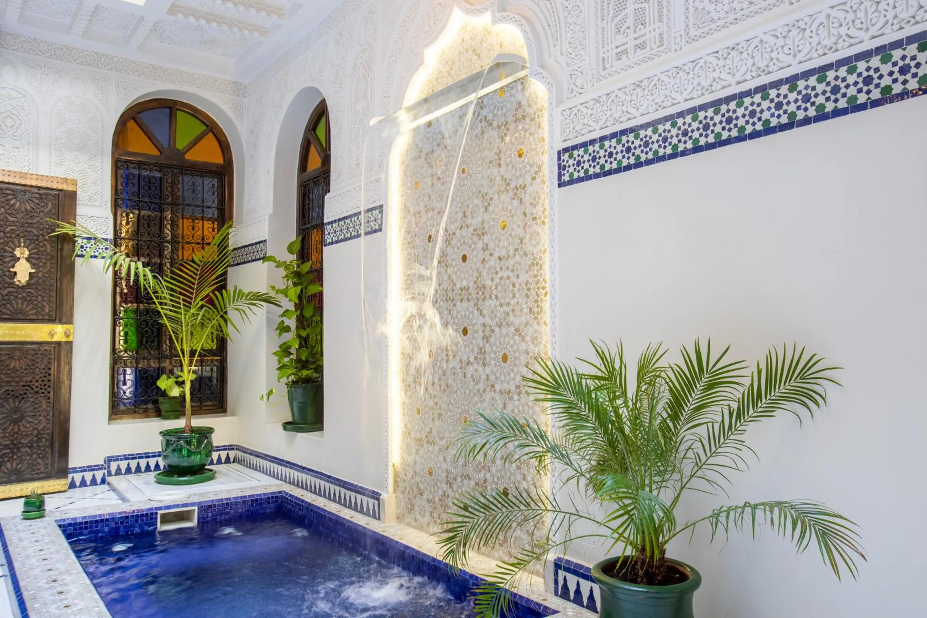 Swimming pool in Riad La Vie