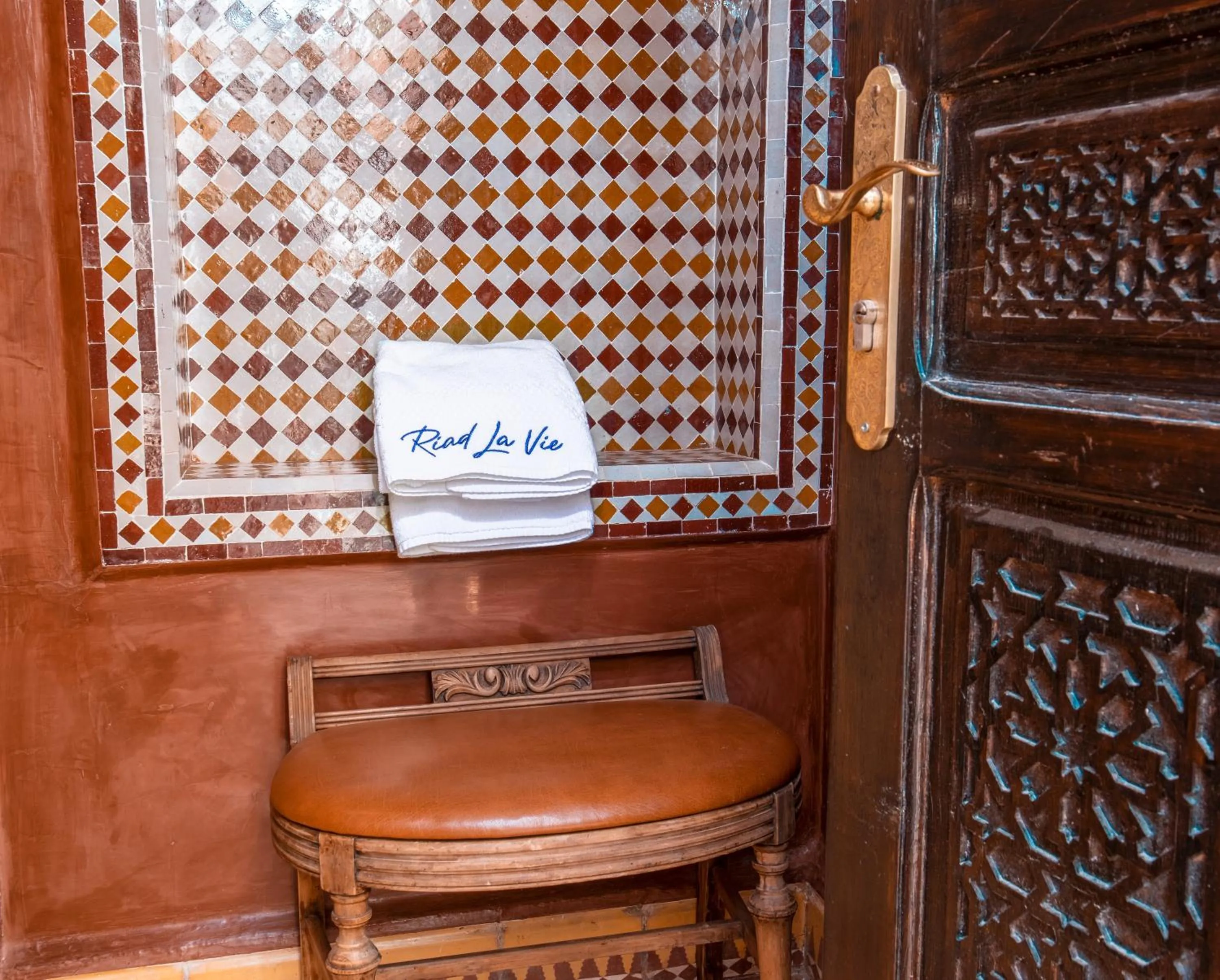 Sauna in Riad La Vie