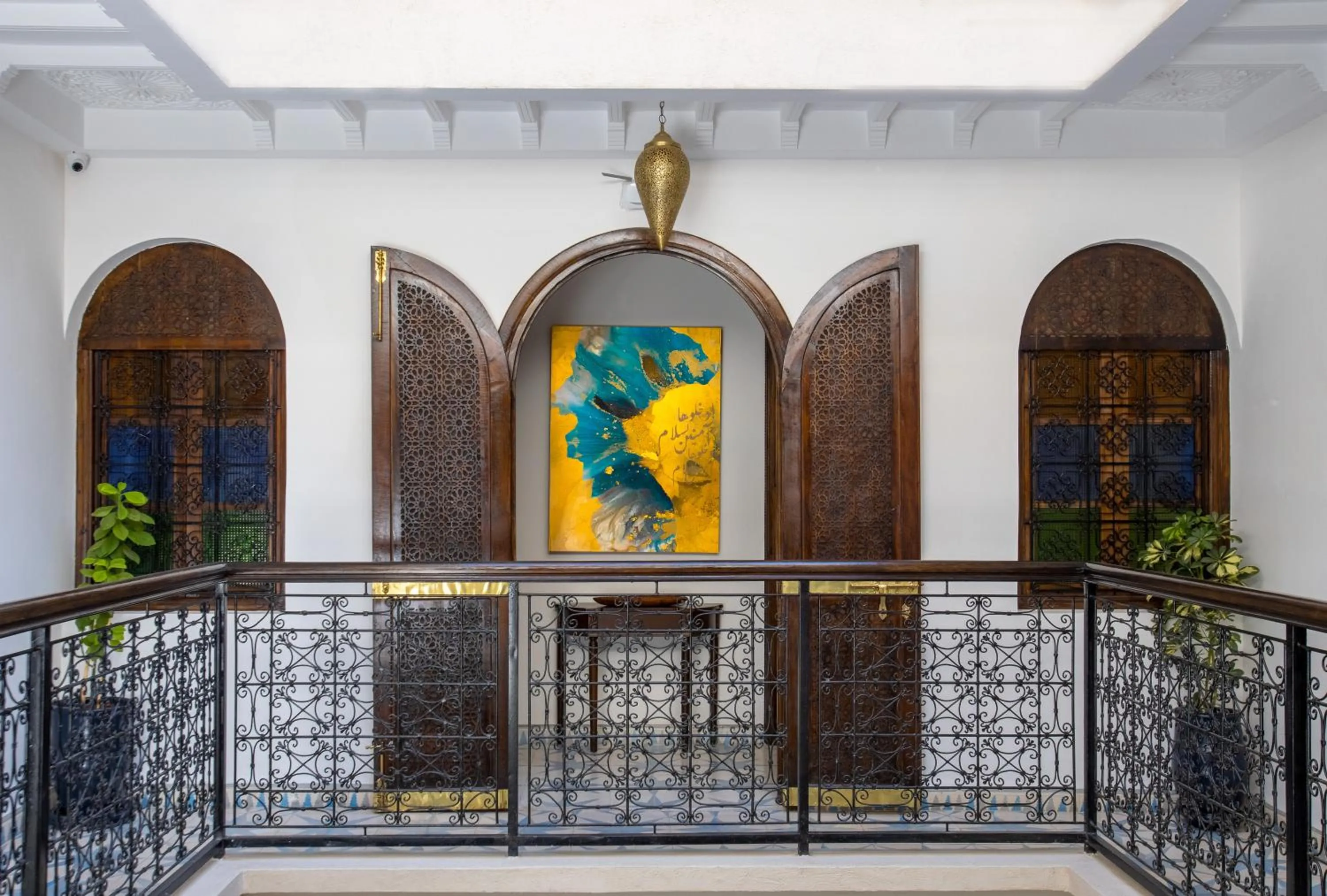 Balcony/Terrace in Riad La Vie