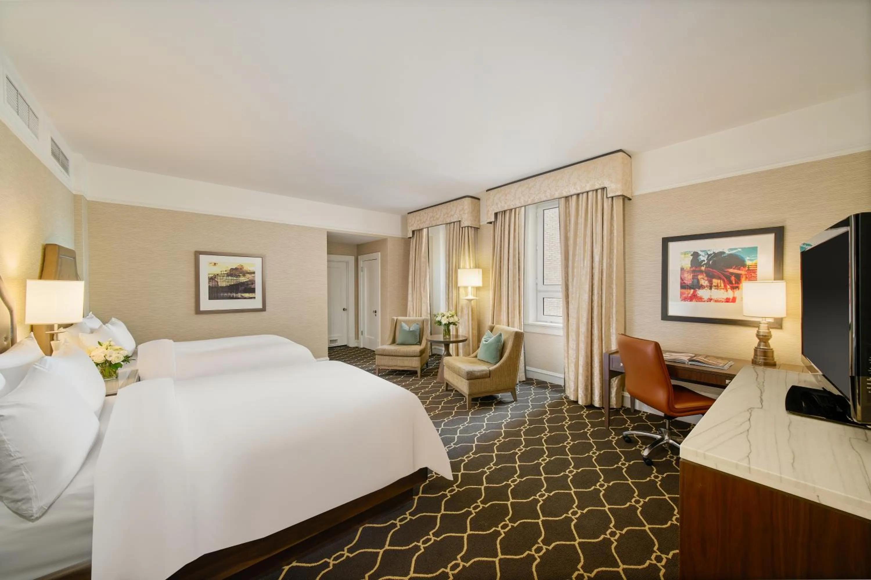 Bed in Fairmont Palliser