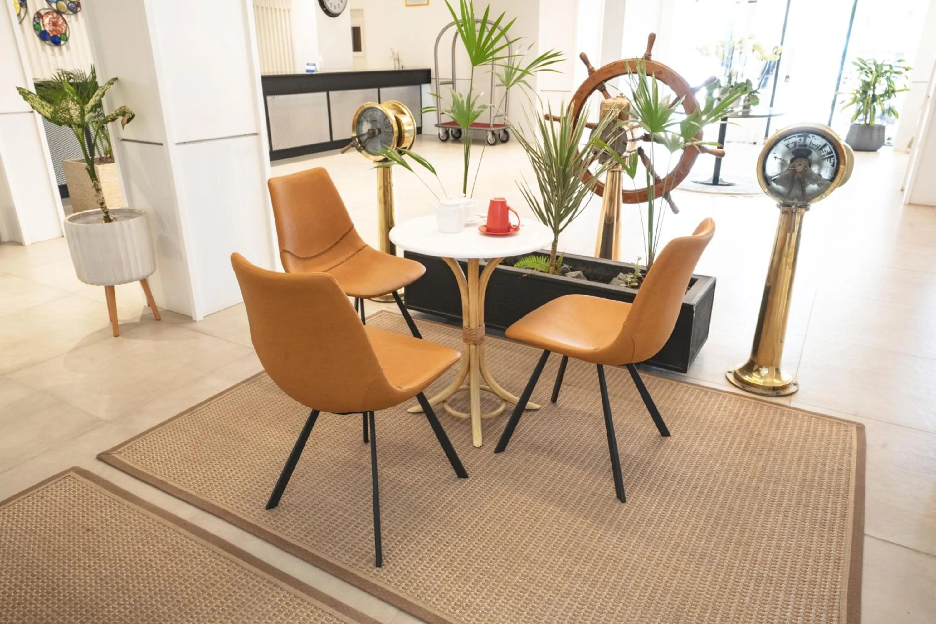 Seating area in Sarova Imperial Hotel