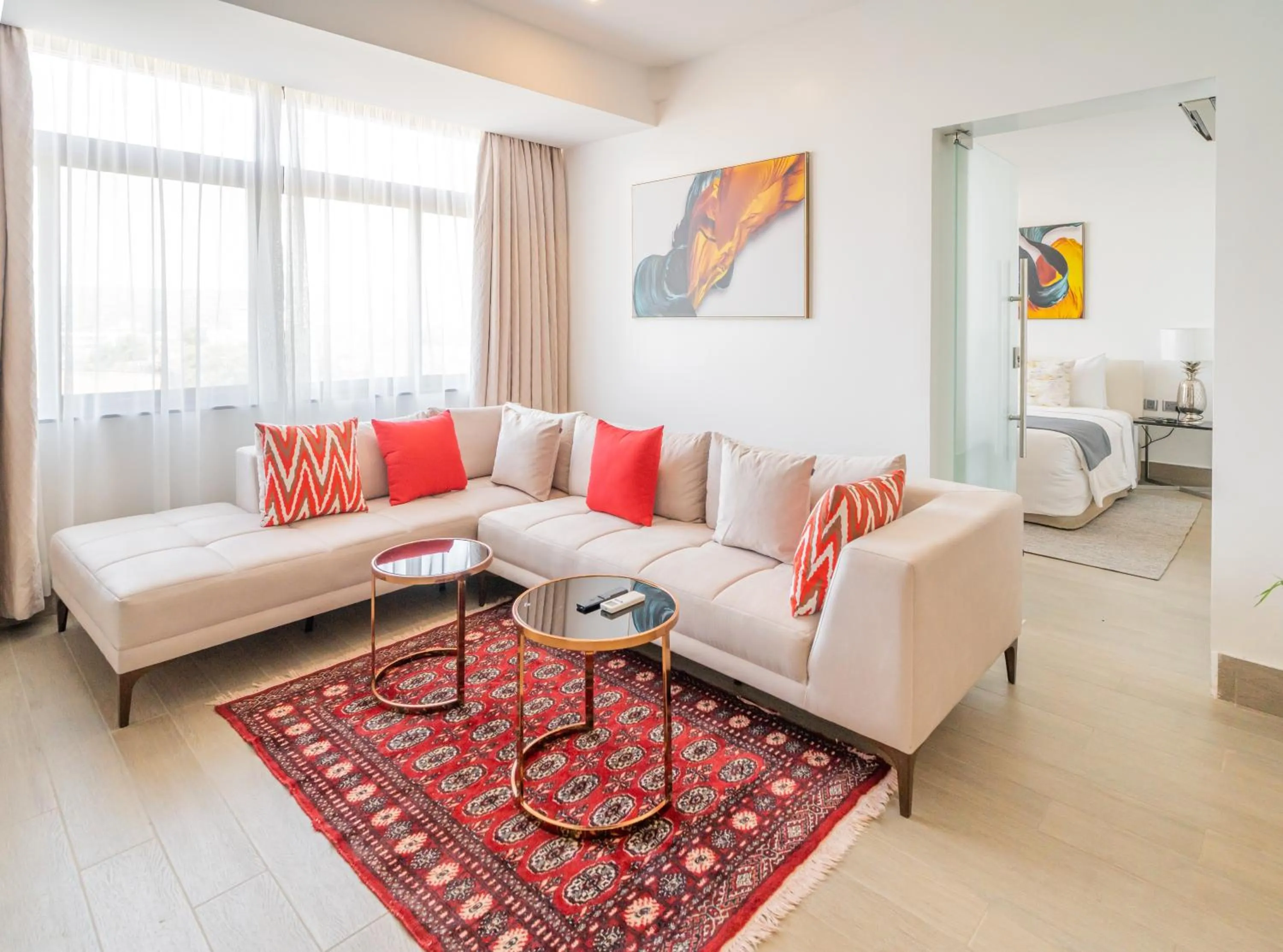 Living room in Sarova Imperial Hotel