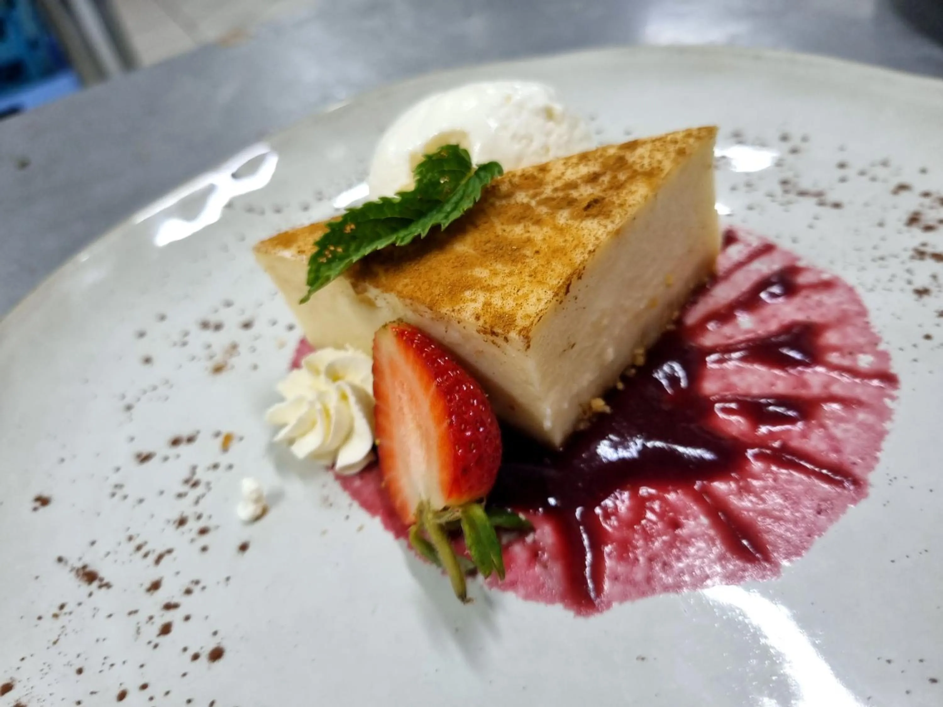Food close-up in Budmarsh Country Lodge