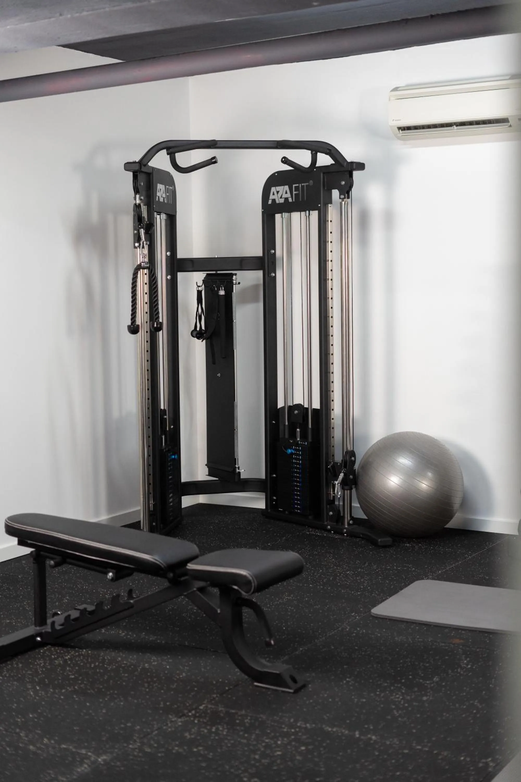 Fitness centre/facilities in Hotel Cristal Setúbal