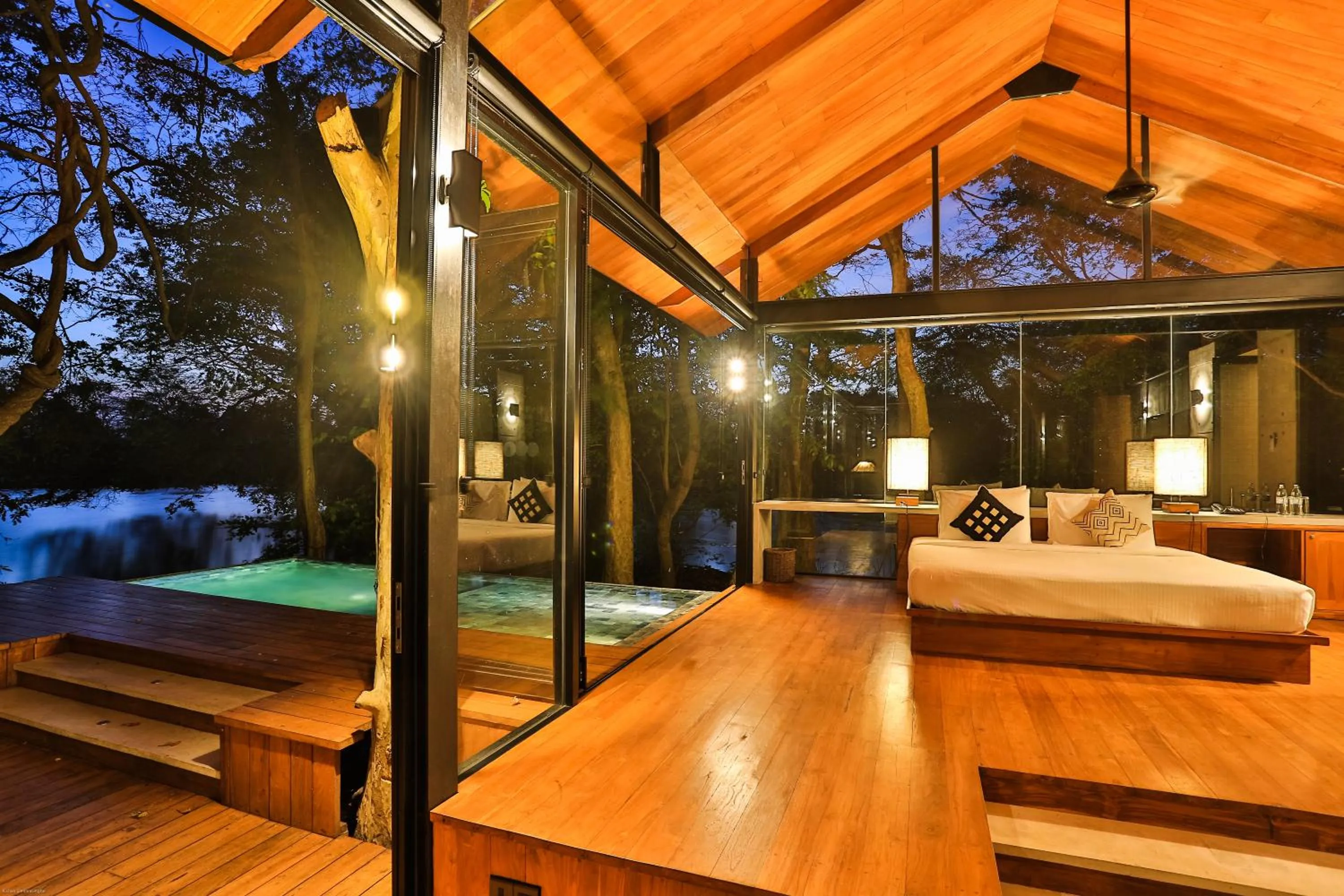 Bedroom in Kalundewa Retreat