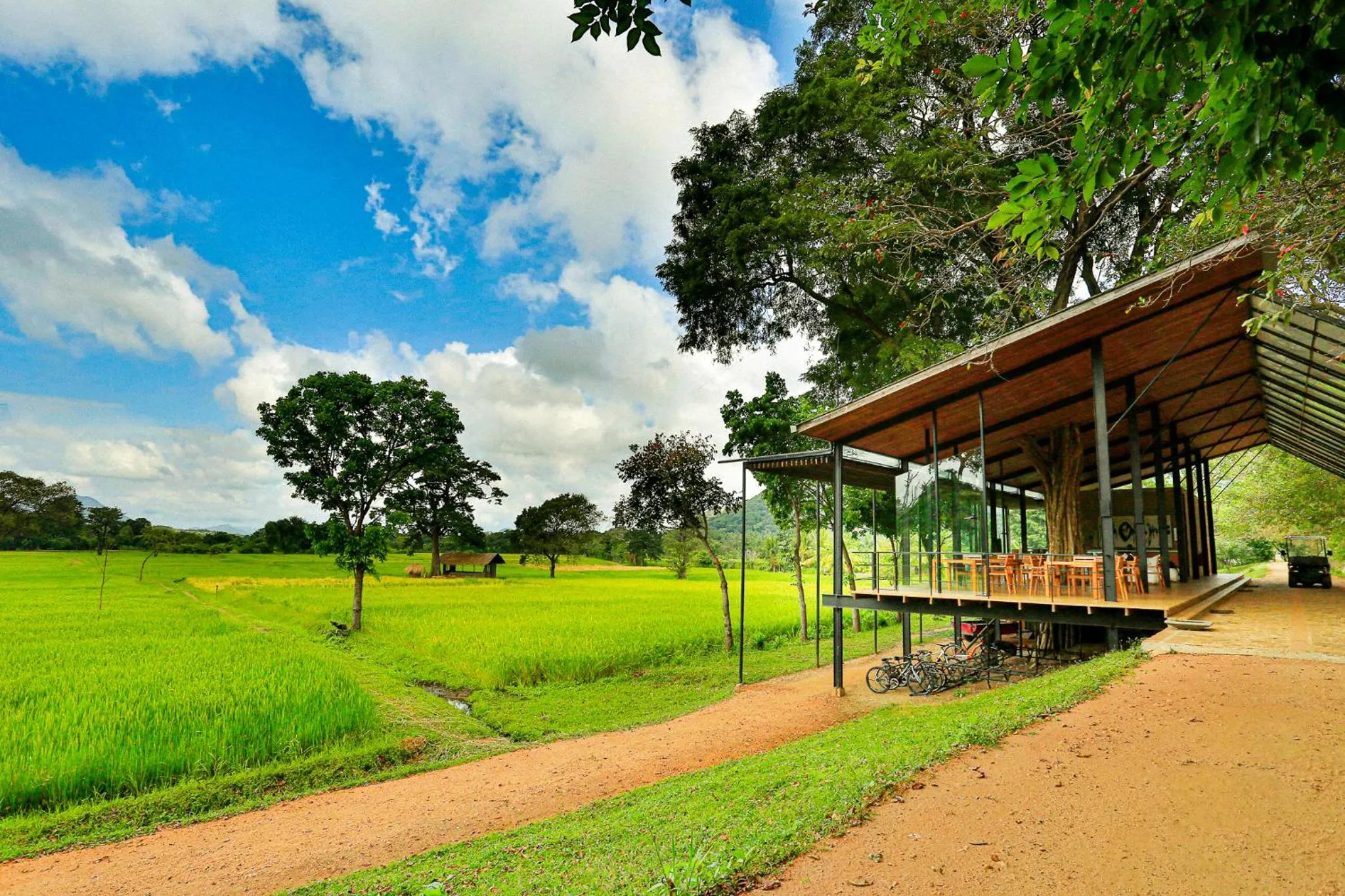 Garden view in Kalundewa Retreat