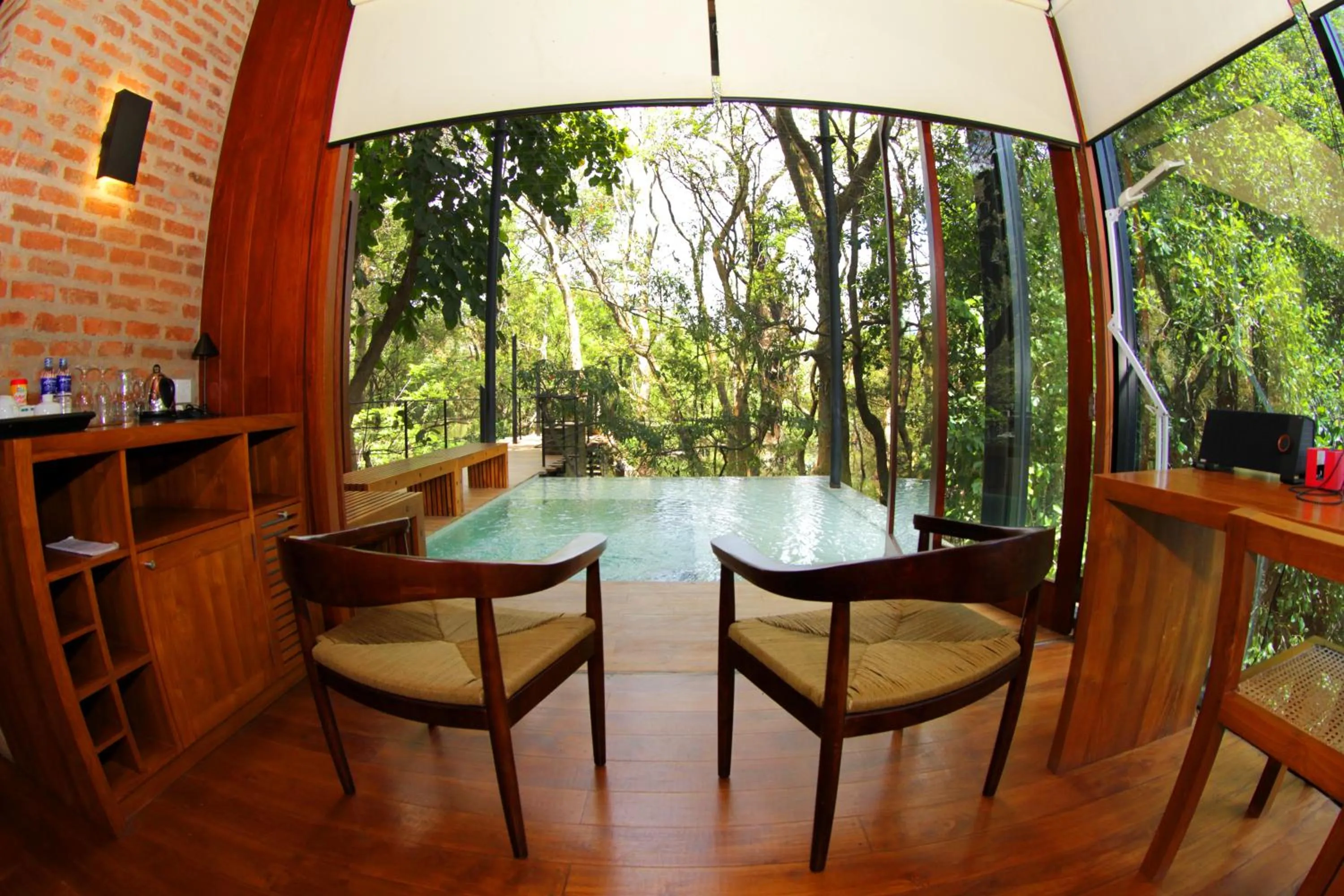 Swimming pool in Kalundewa Retreat