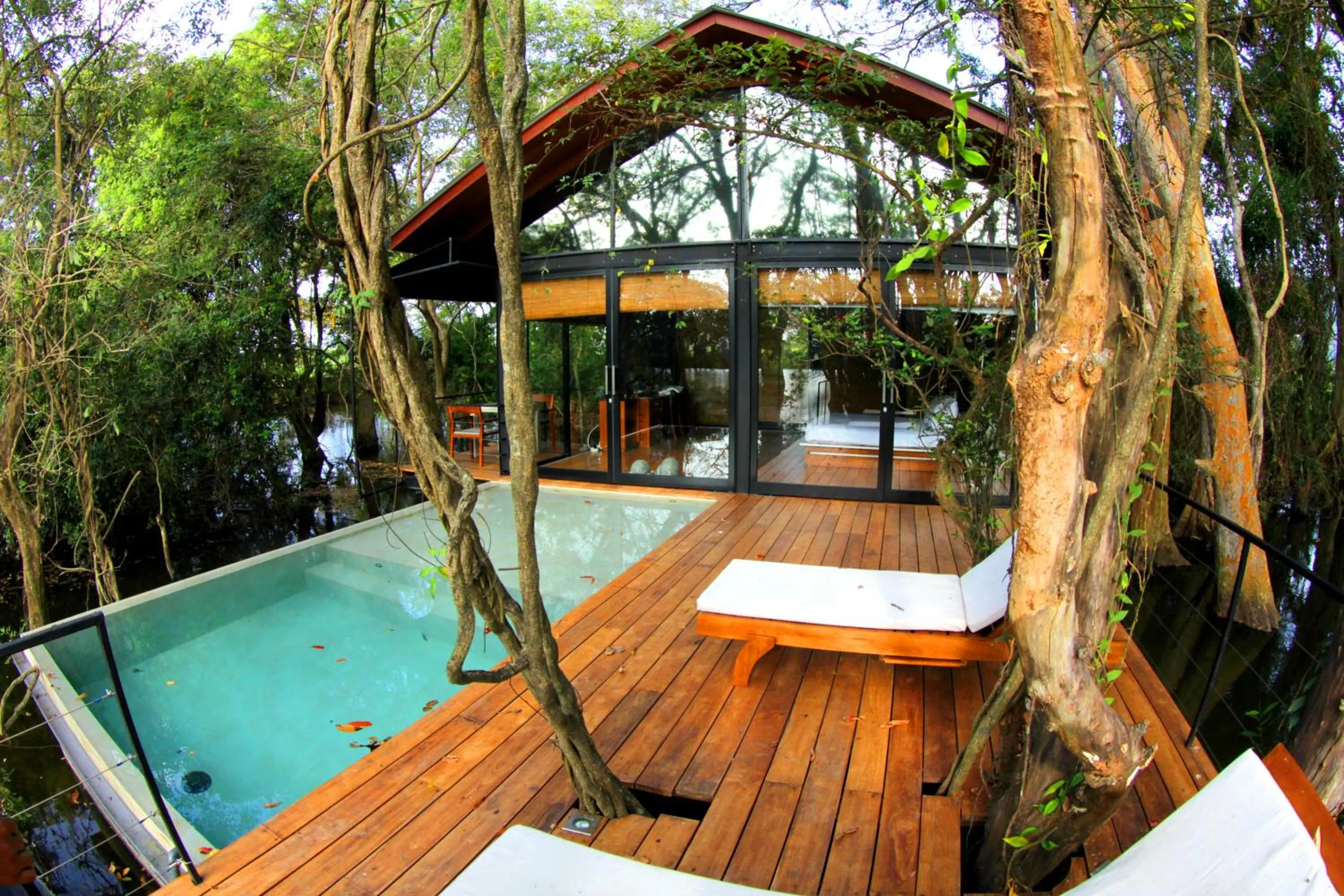 Pool view in Kalundewa Retreat