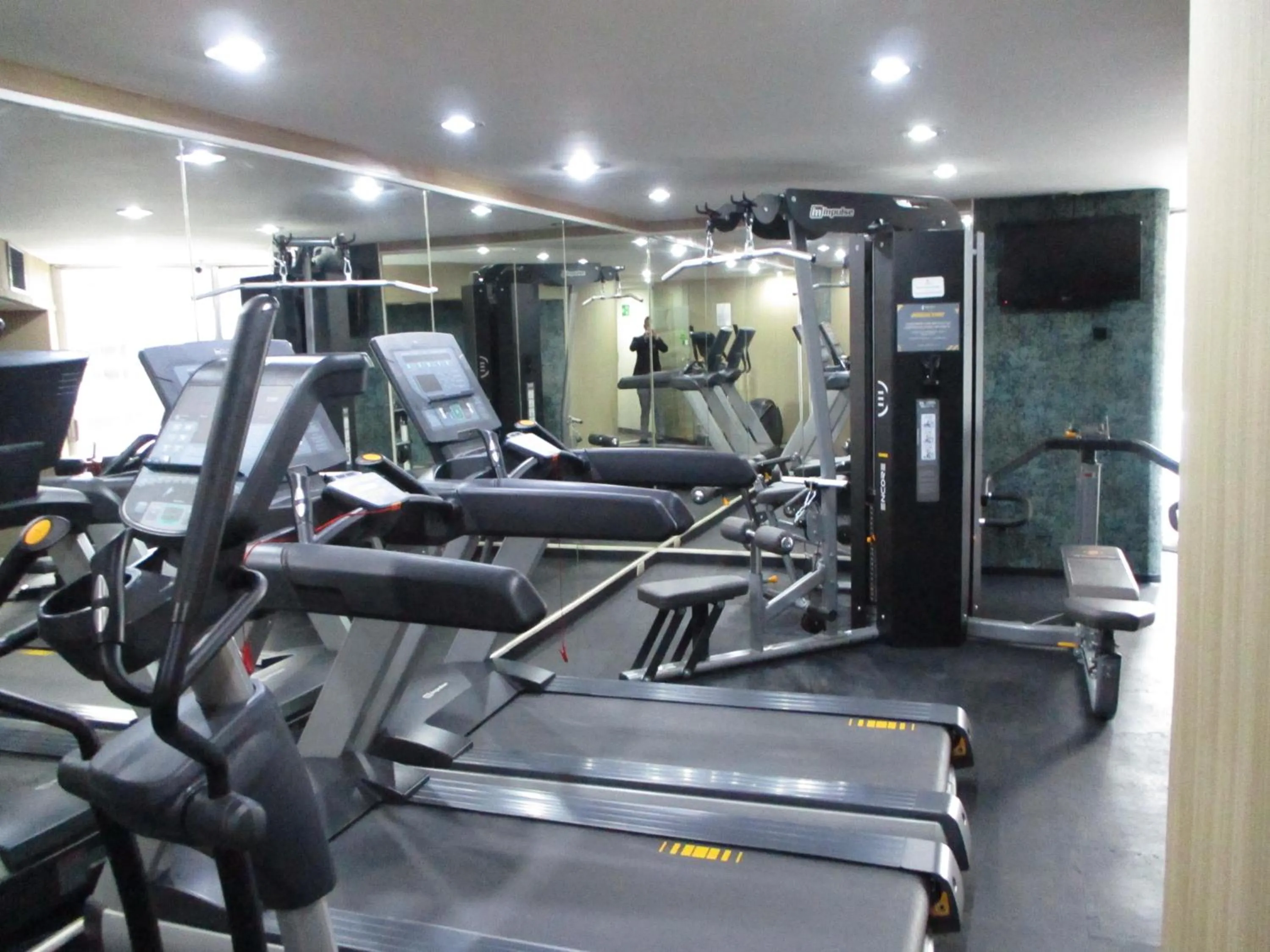 Fitness centre/facilities in Hotel Century Reforma
