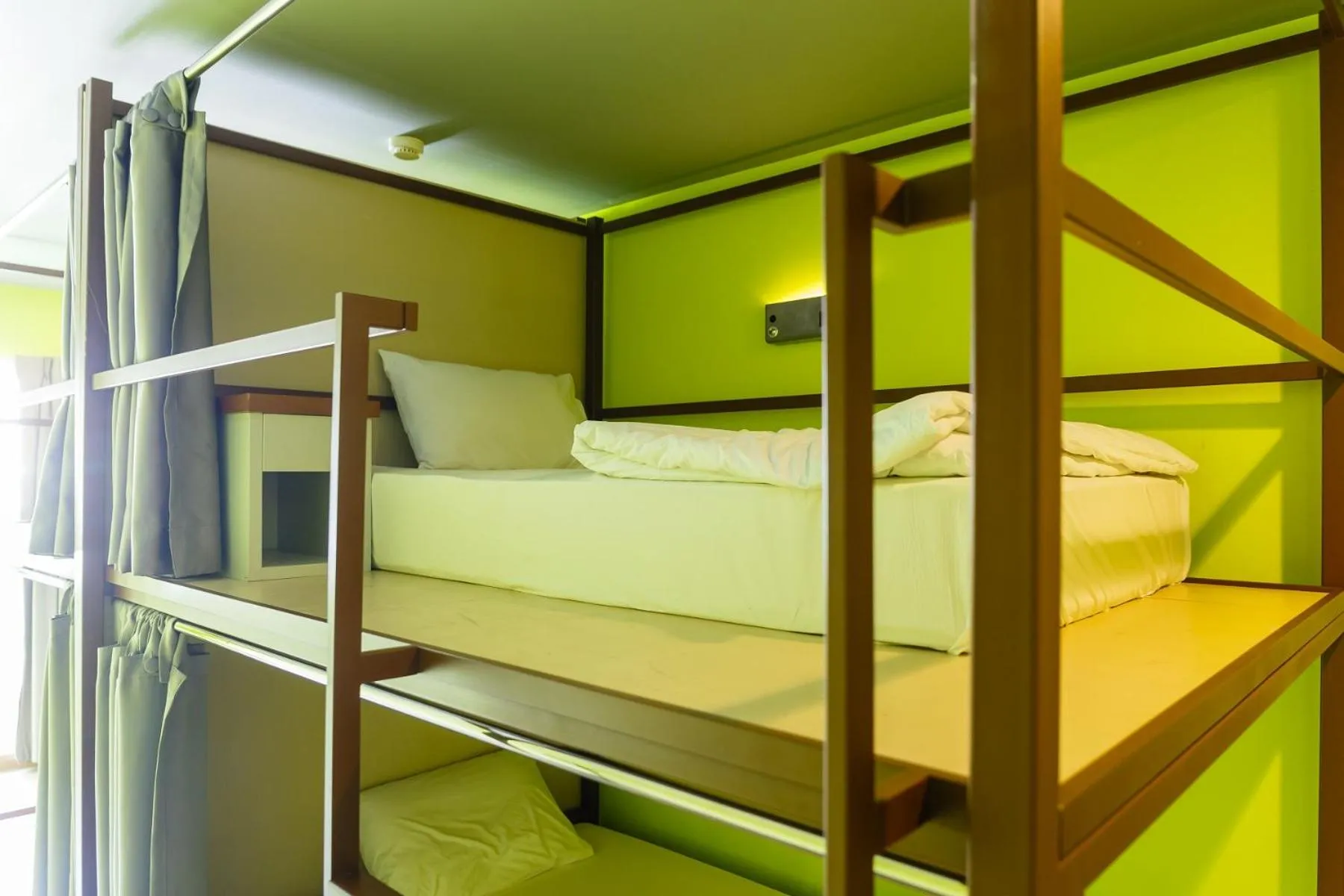 bunk bed, Bed in Siamaze Hostel