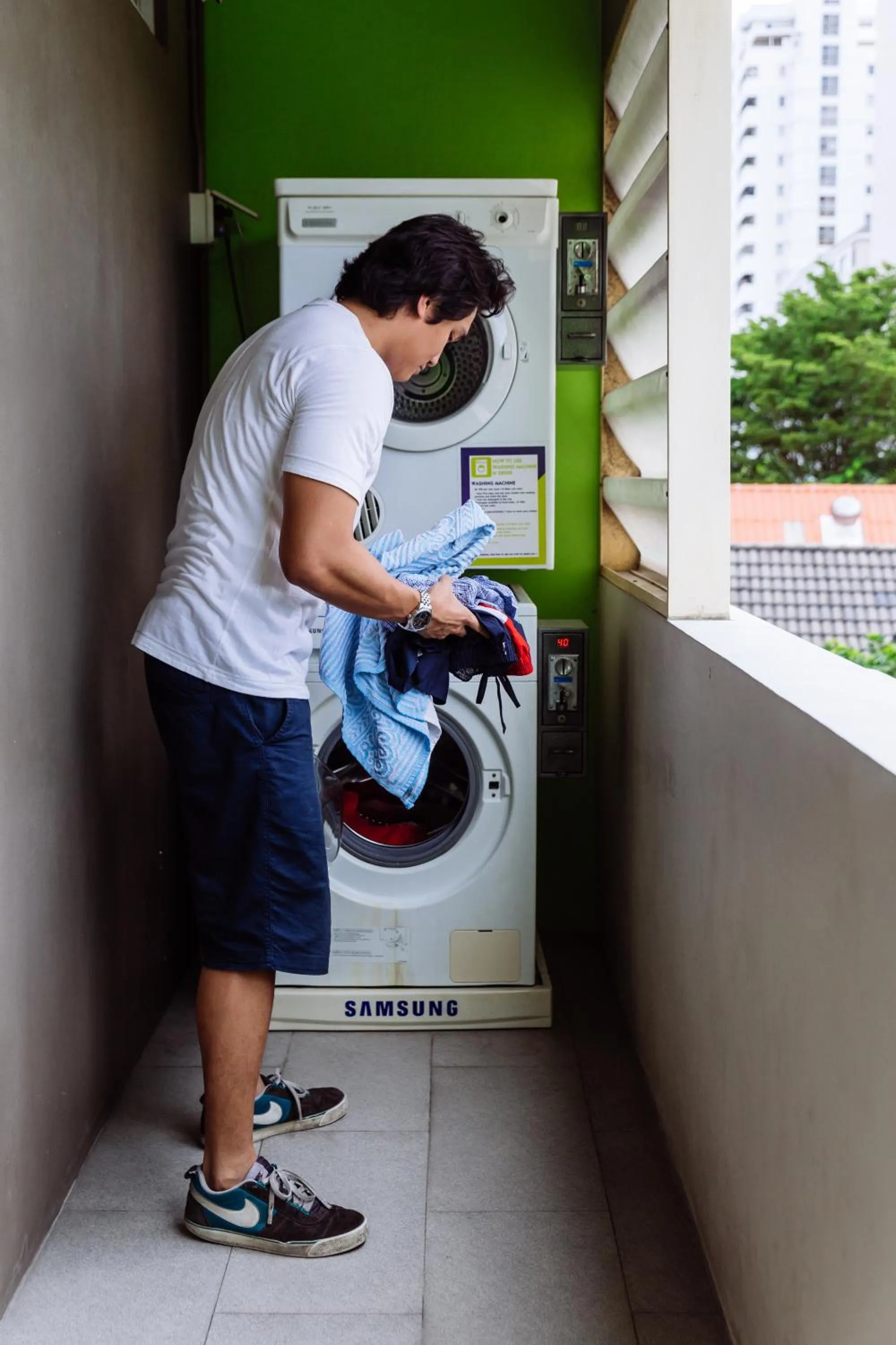 Balcony/Terrace in Siamaze Hostel