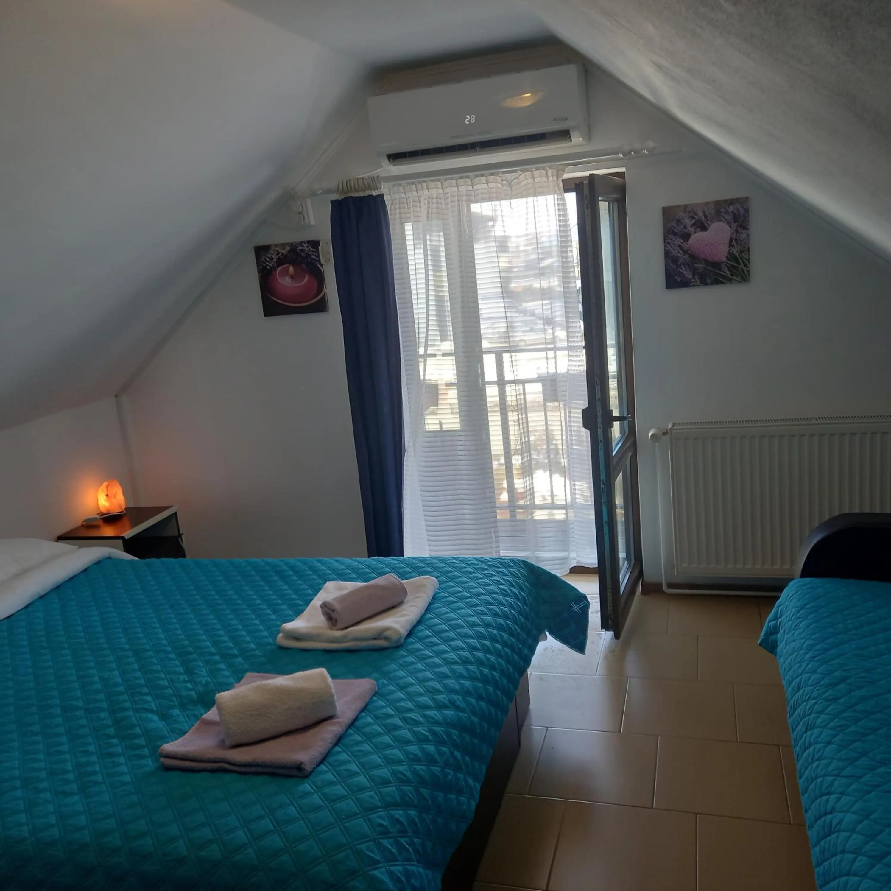 Attic Studio with Balcony  in Charter Apartments Costea