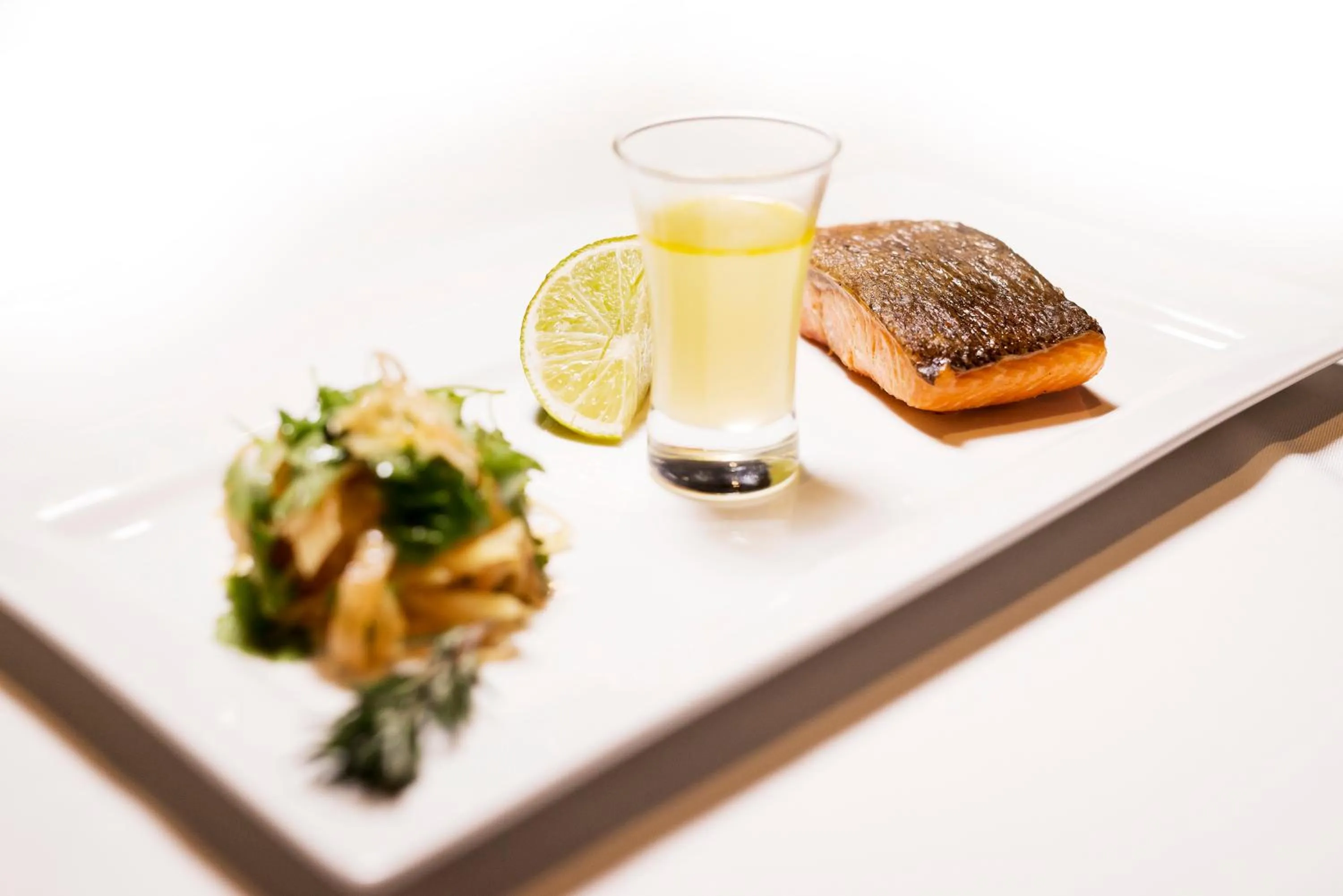 Food close-up in Crown Hotel