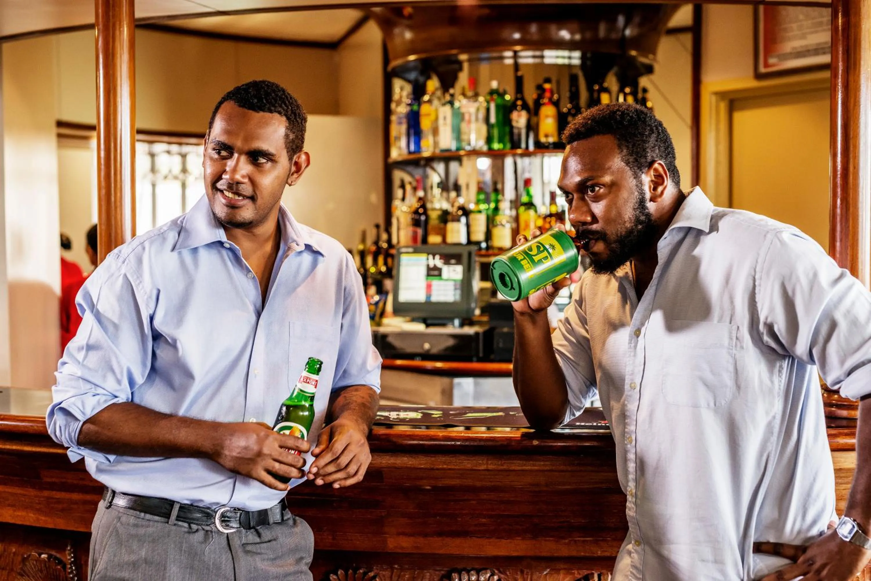 Alcoholic drinks in Crown Hotel