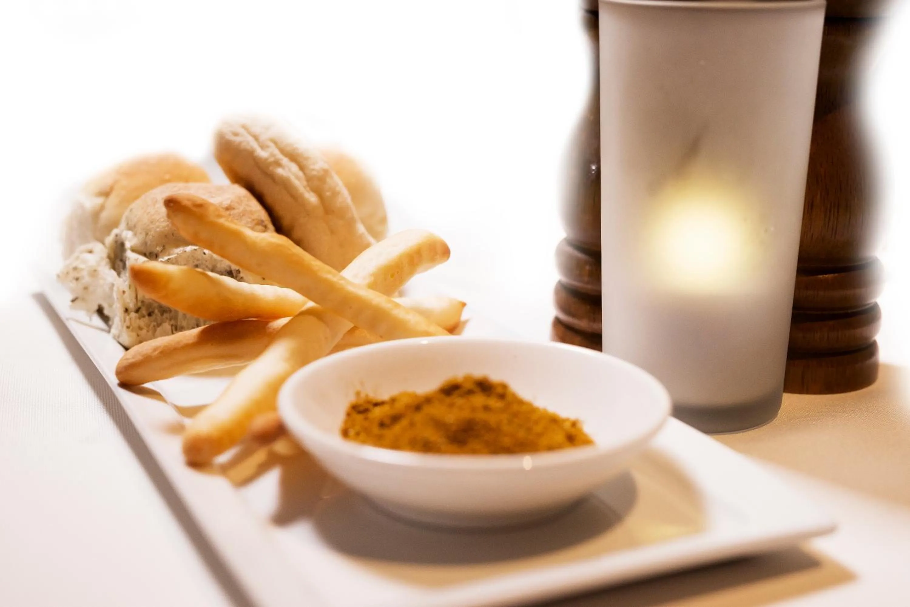 Food close-up in Crown Hotel