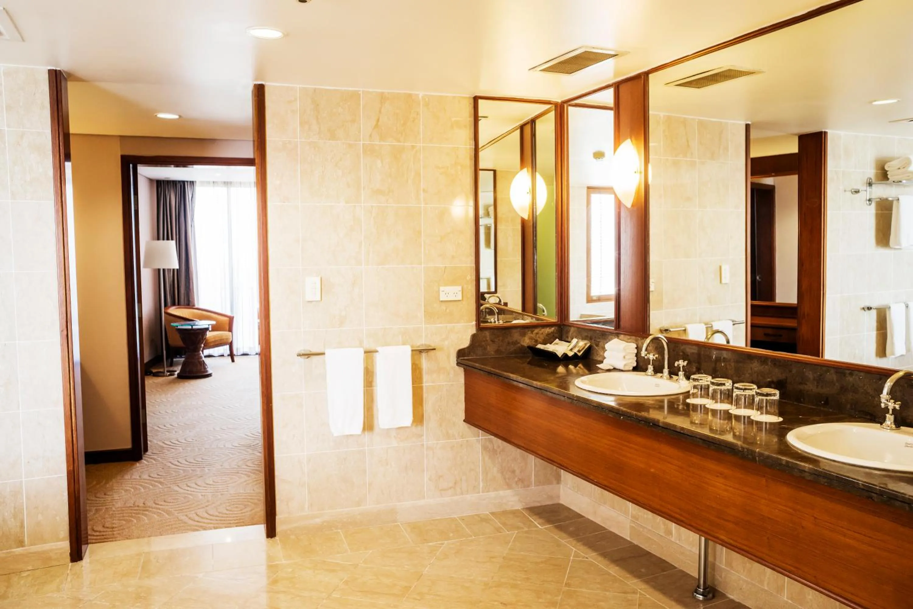 Bathroom in Crown Hotel