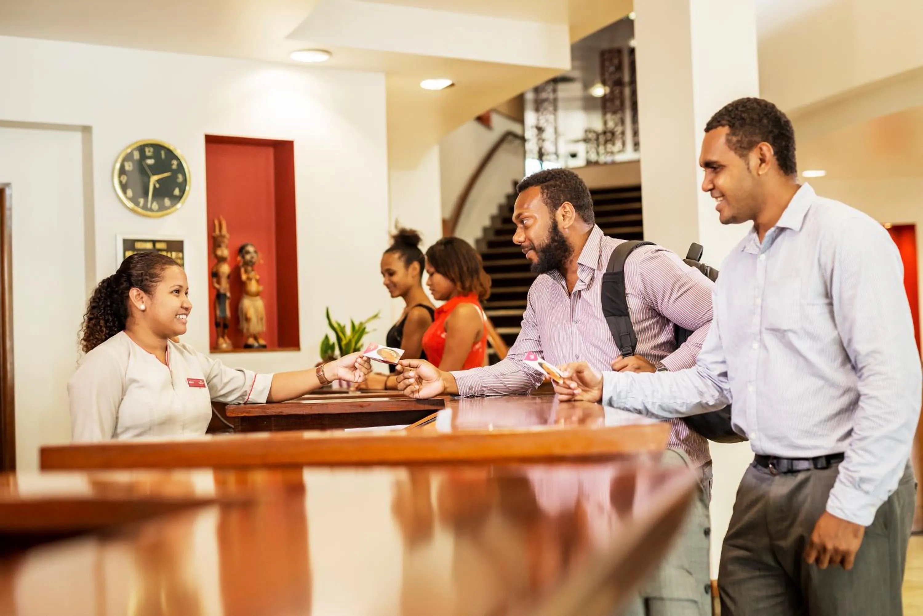 Lobby or reception in Crown Hotel