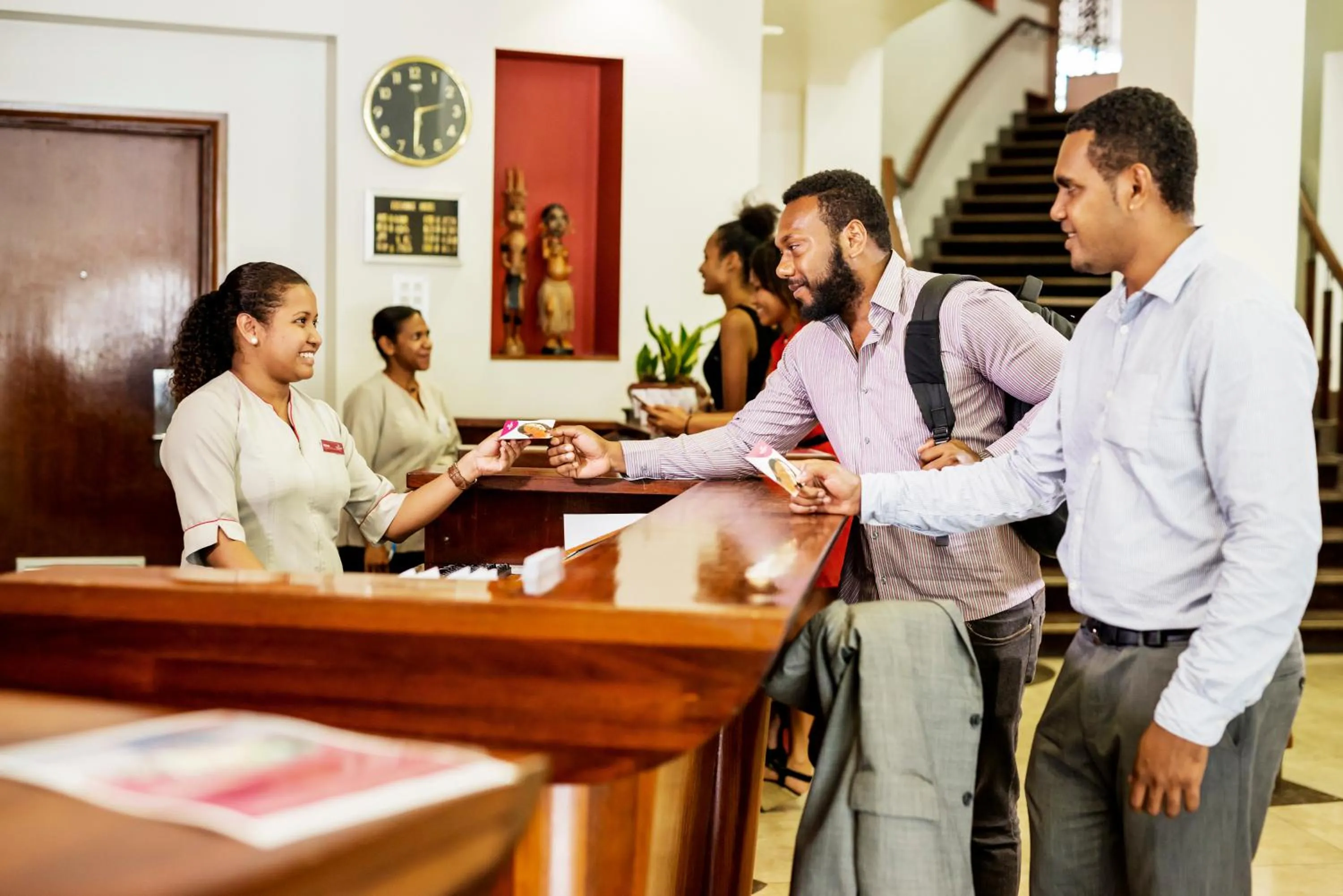 Lobby or reception in Crown Hotel