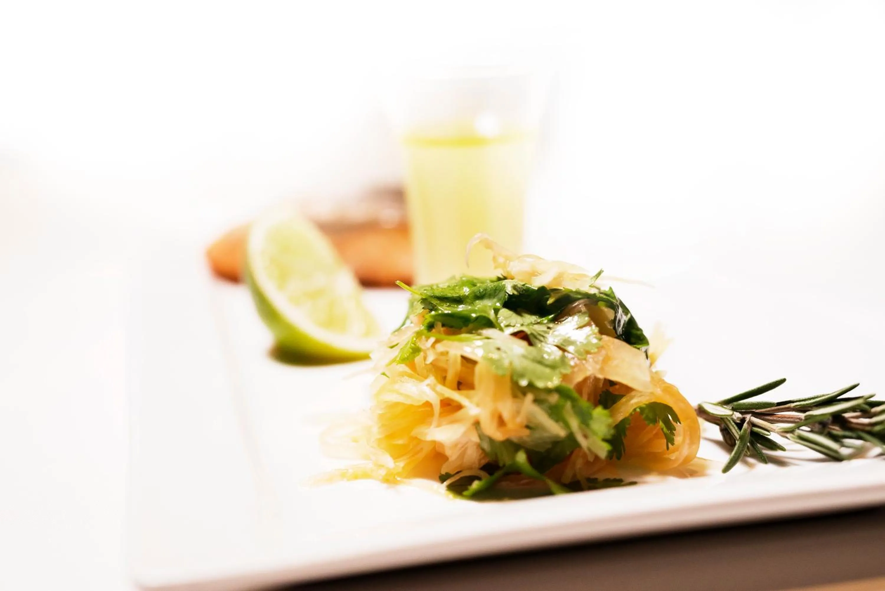 Food close-up in Crown Hotel