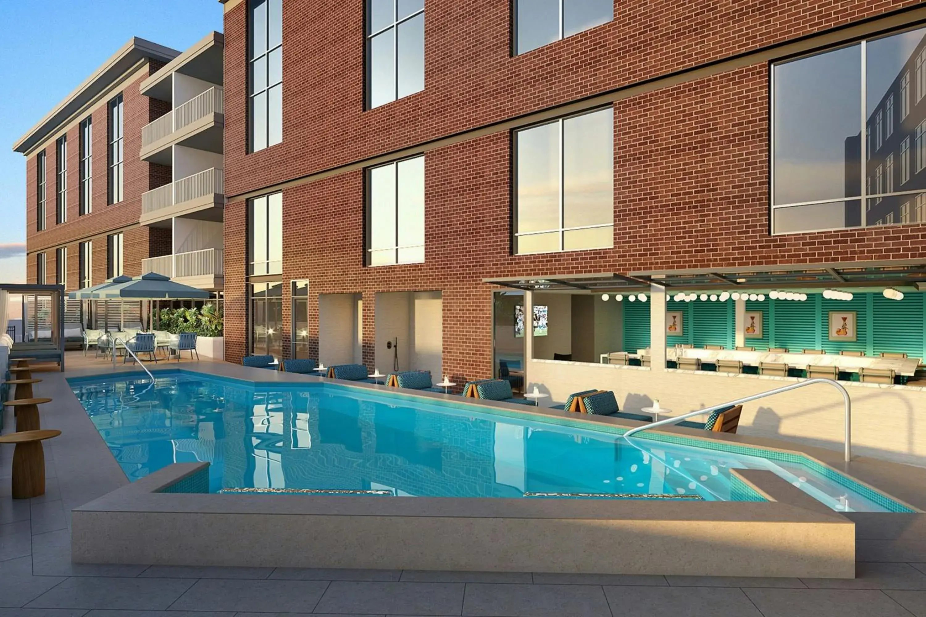 Swimming pool in Live Oak, Charleston Historic District, a Tribute Portfolio Hotel Swimming pool in Live Oak, Charleston Historic District, a Tribute Portfolio Hotel
