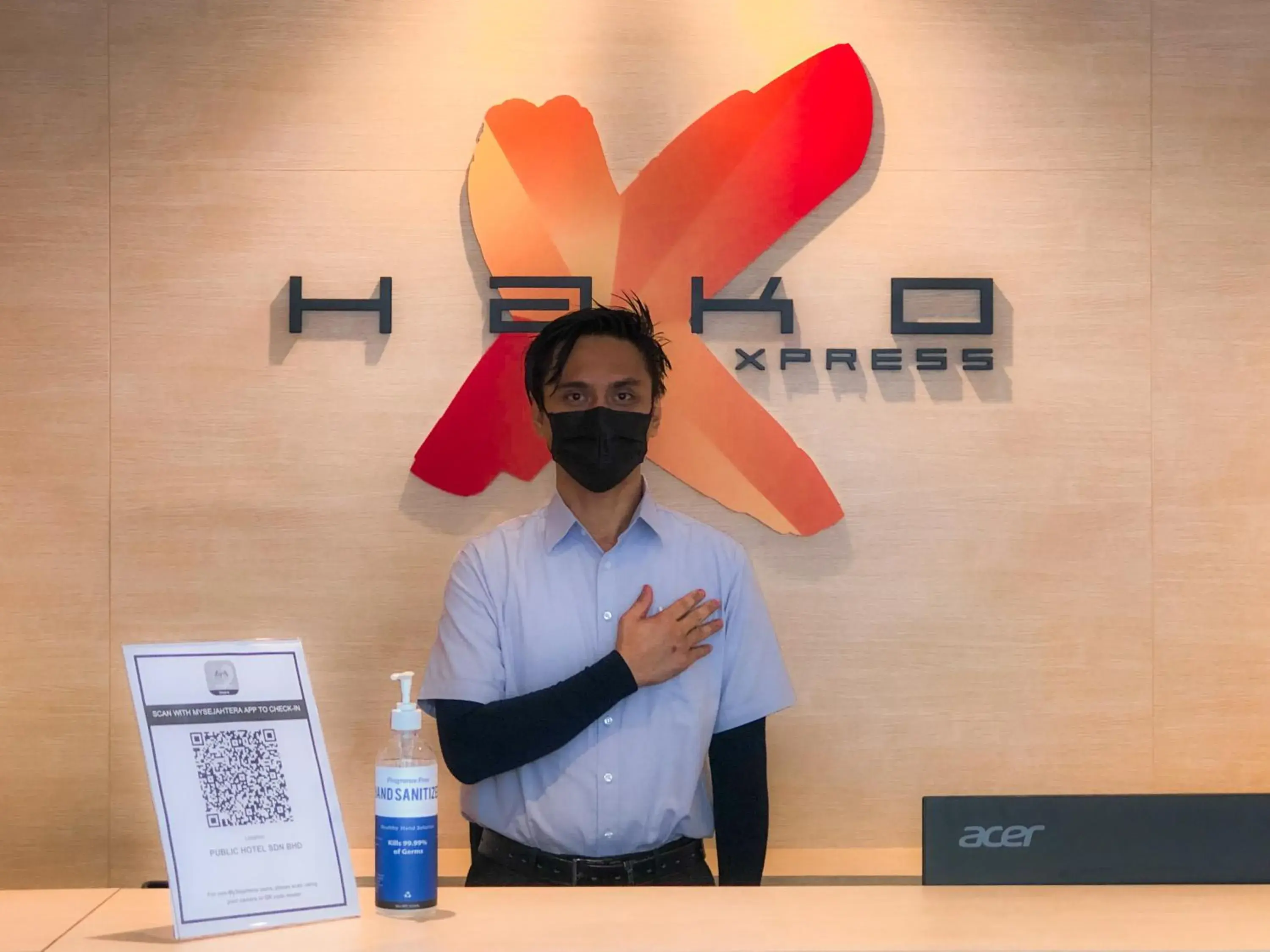 Lobby or reception in HAKO XPRESS TMN SKUDAI BARU Lobby or reception in HAKO XPRESS TMN SKUDAI BARU