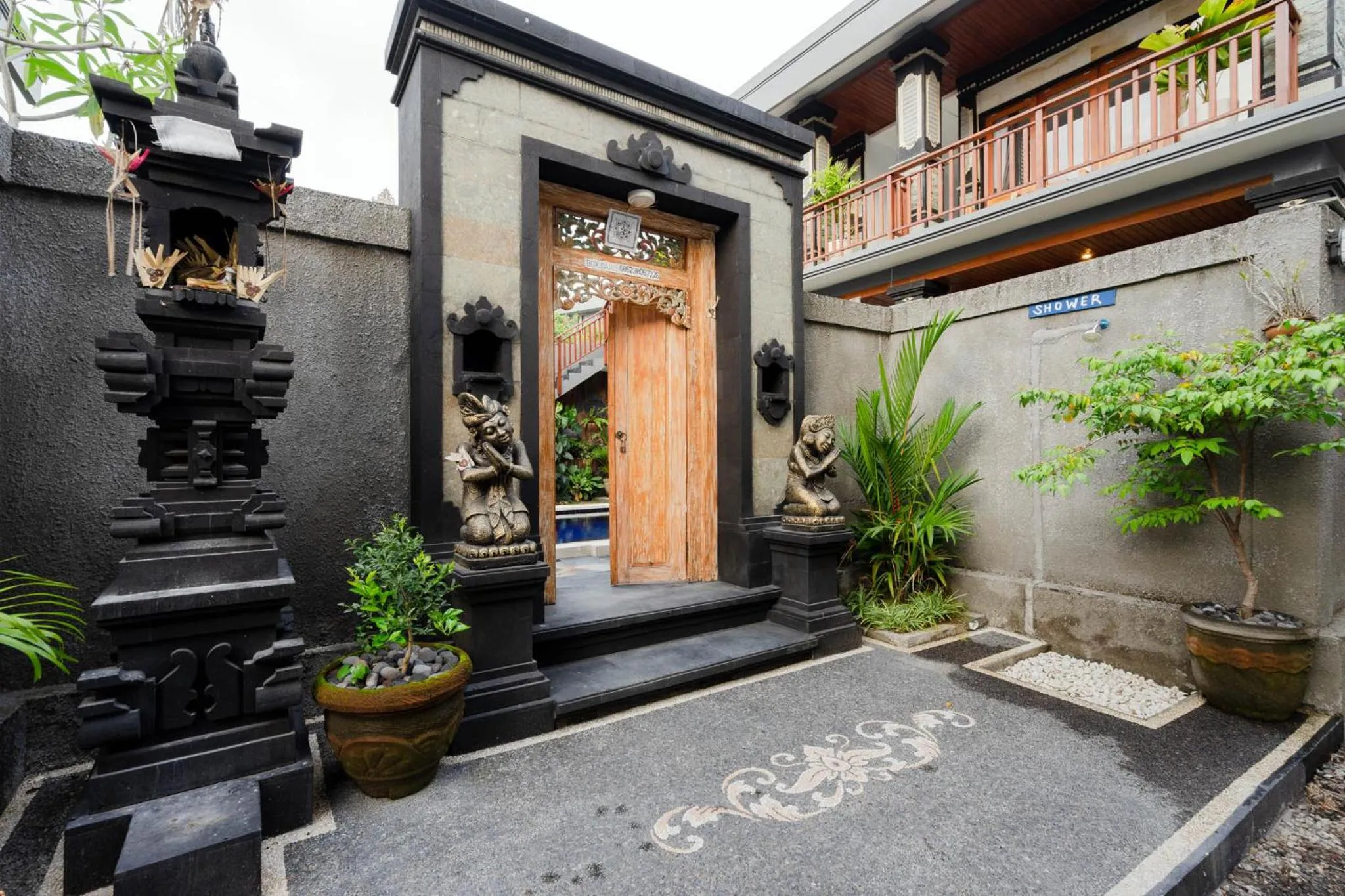 Facade/entrance in Prama Beach Canggu by The Loka