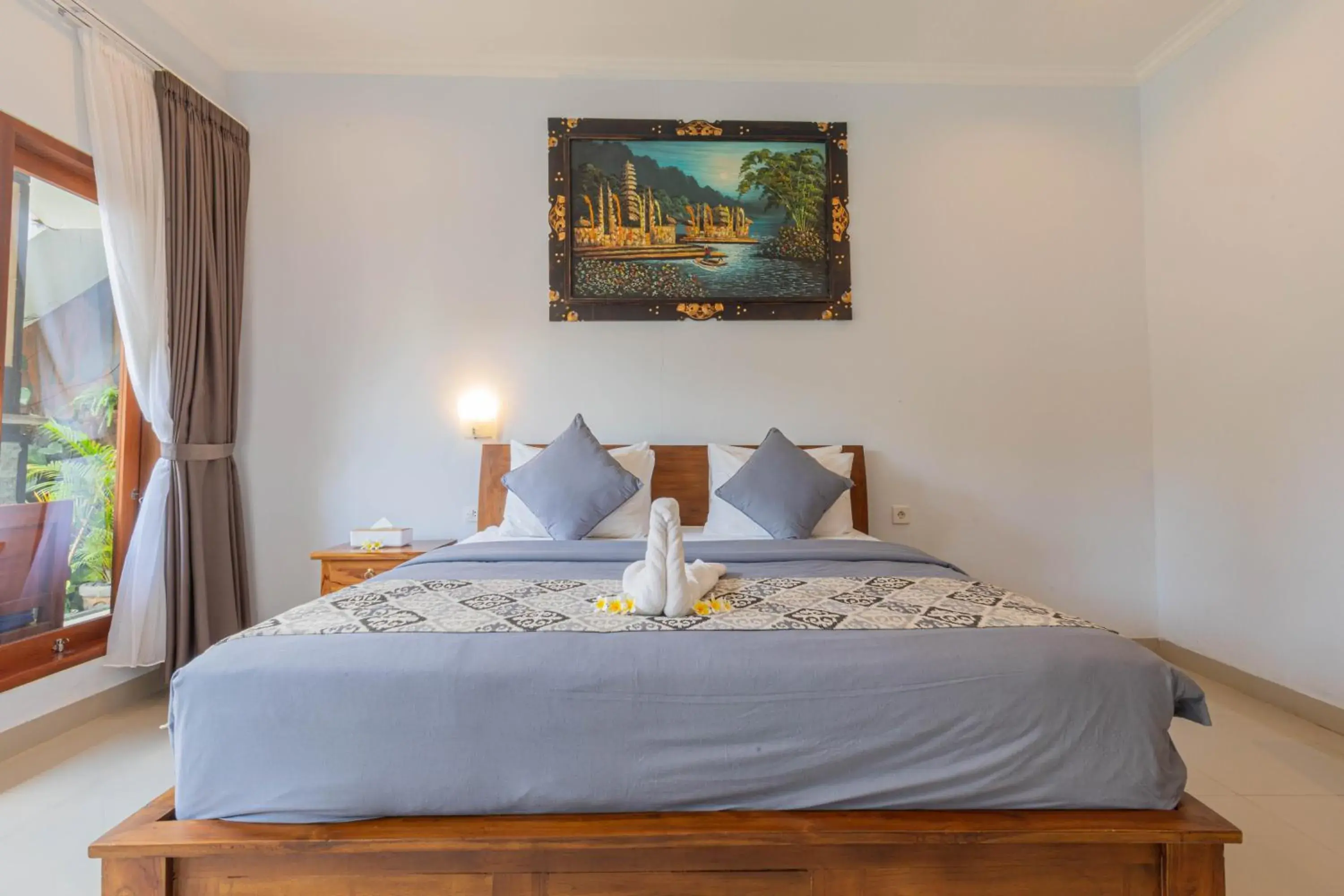 Bed in Prama Beach Canggu by The Loka Bed in Prama Beach Canggu by The Loka