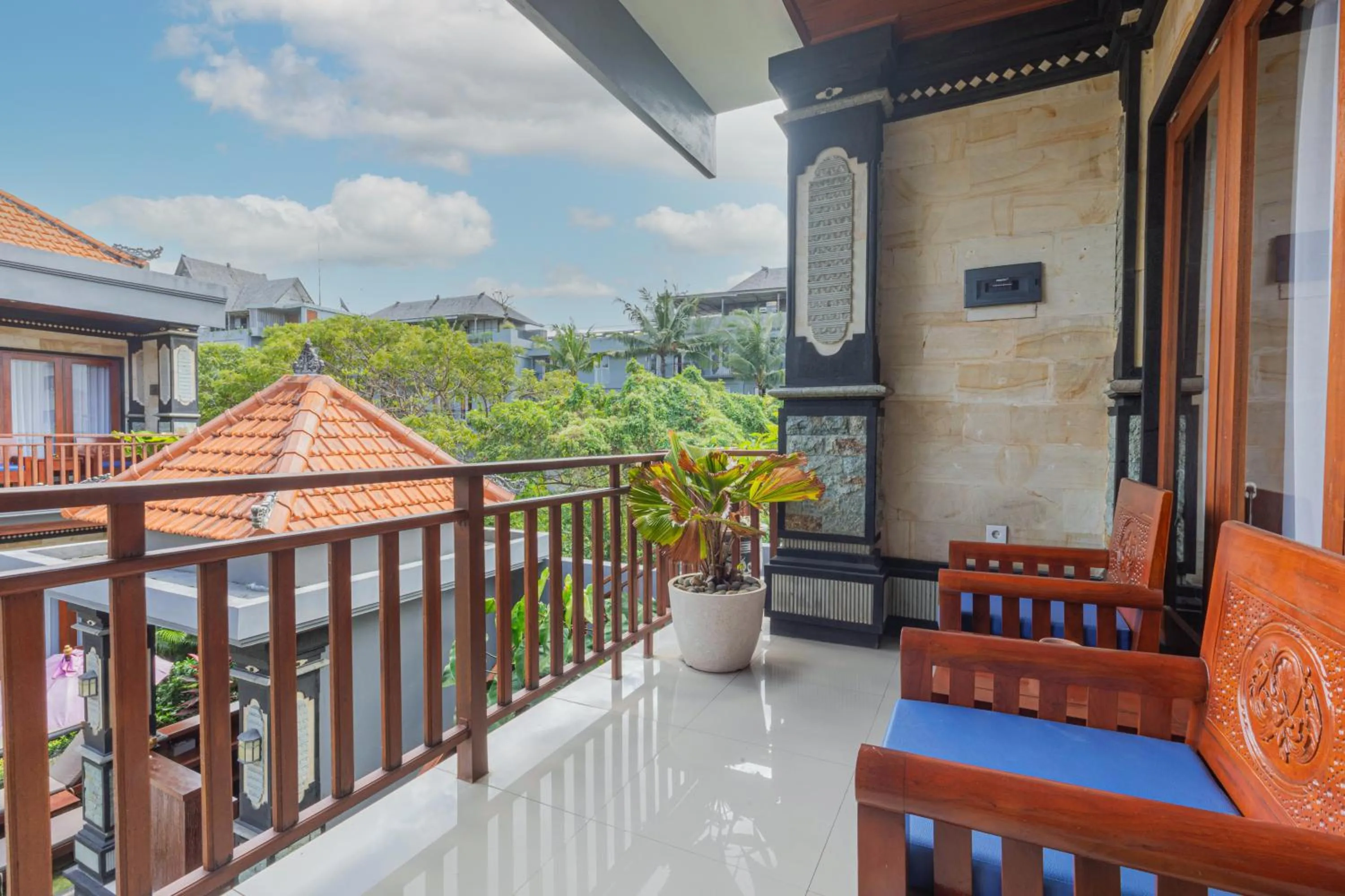 Patio in Prama Beach Canggu by The Loka