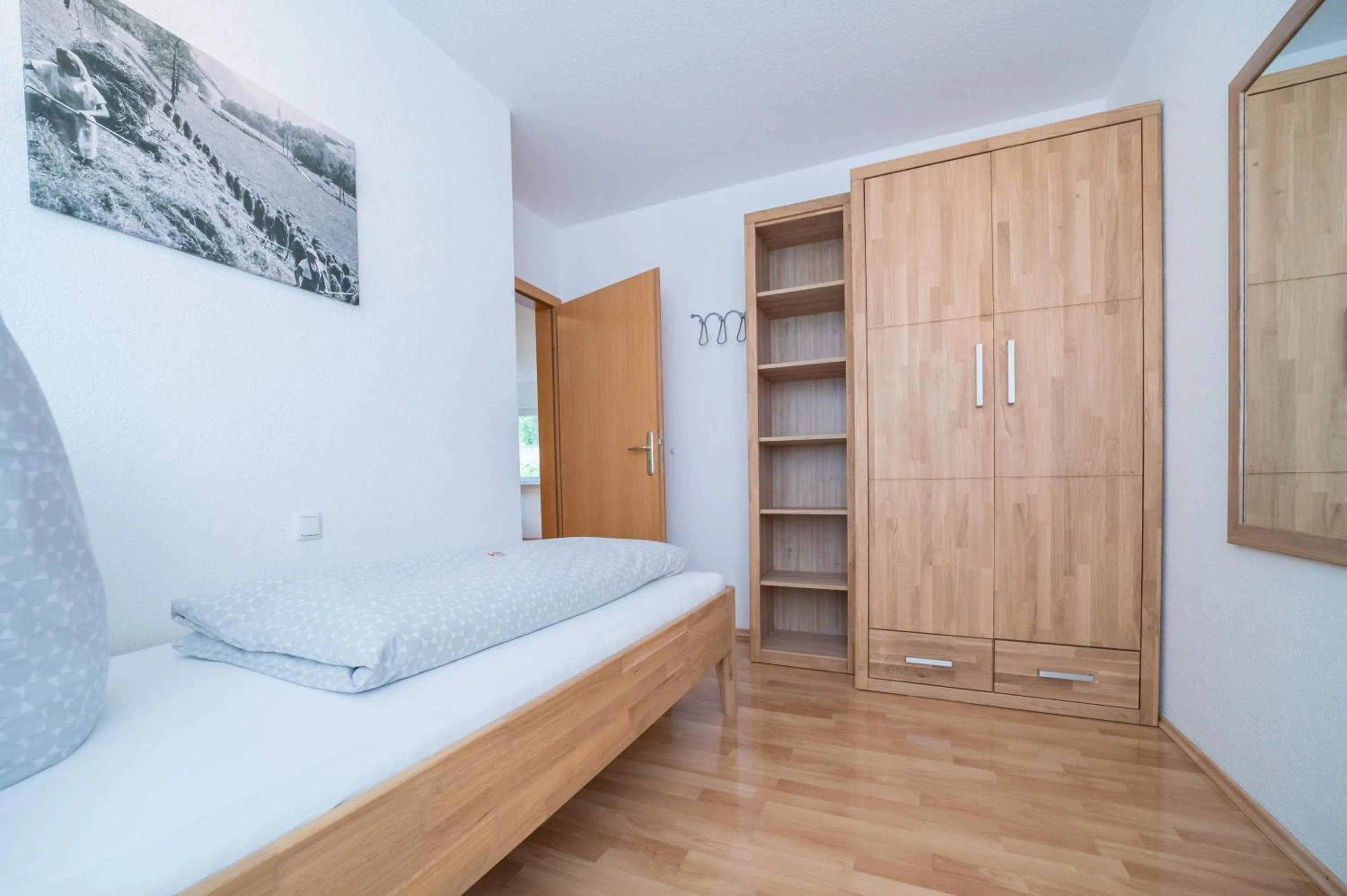 Bedroom, Bed in Apparthaus Schuchter