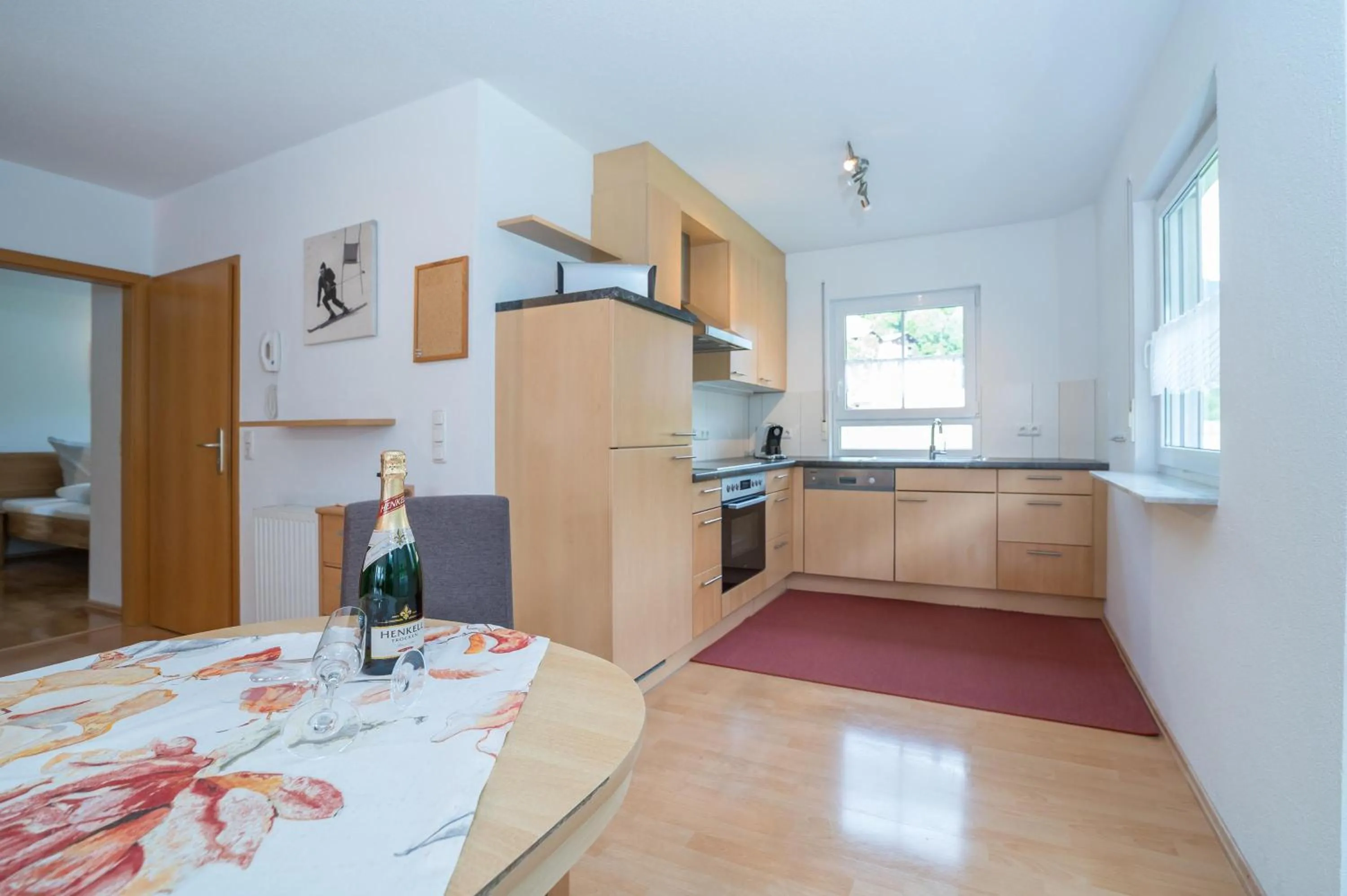 Kitchen or kitchenette in Apparthaus Schuchter