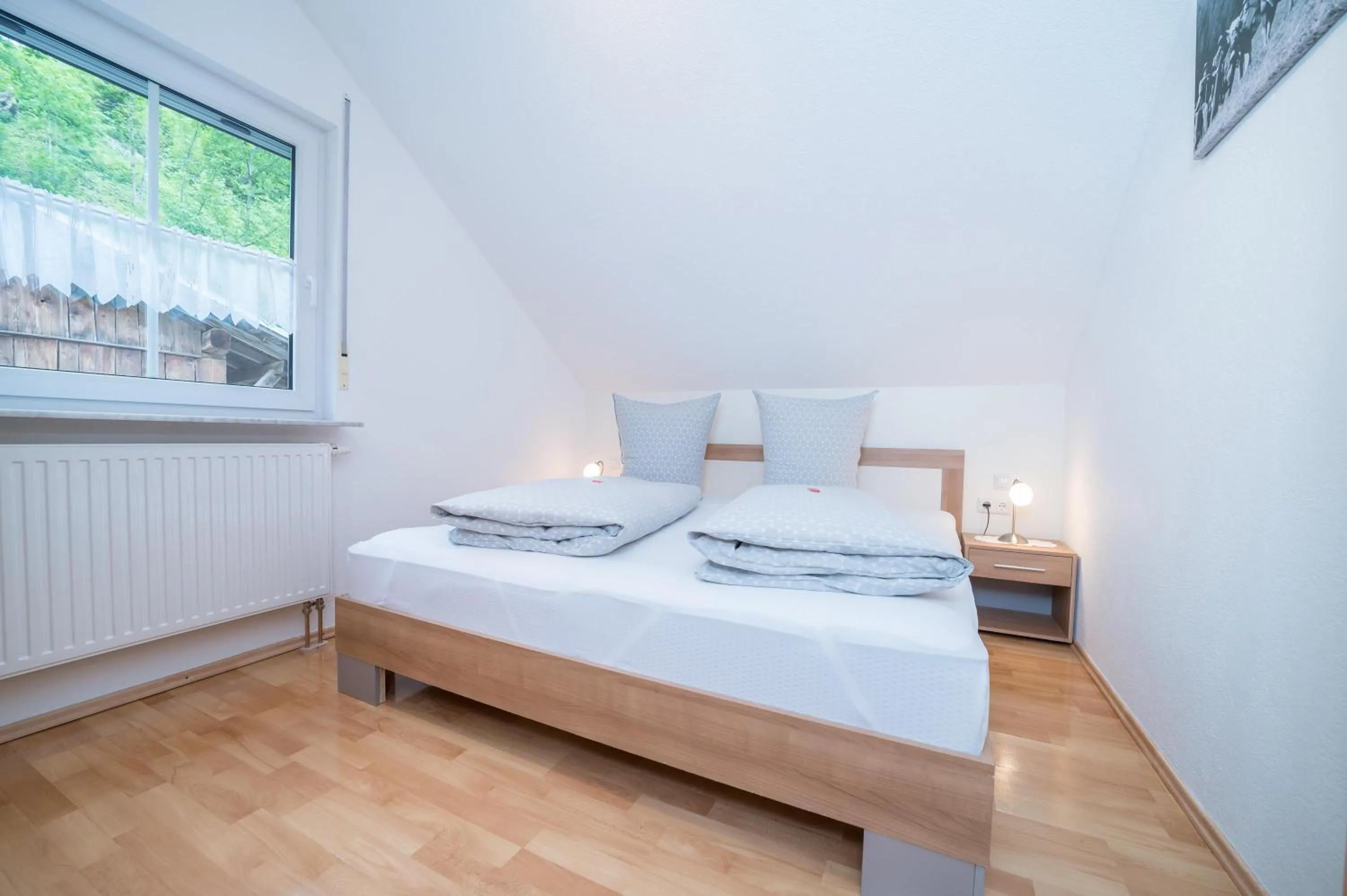 Bedroom, Bed in Apparthaus Schuchter